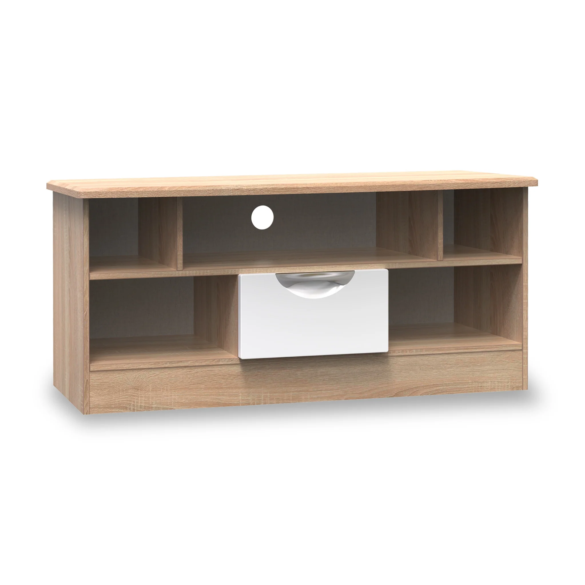Beckett Gloss 1 Drawer TV Unit - Image 6