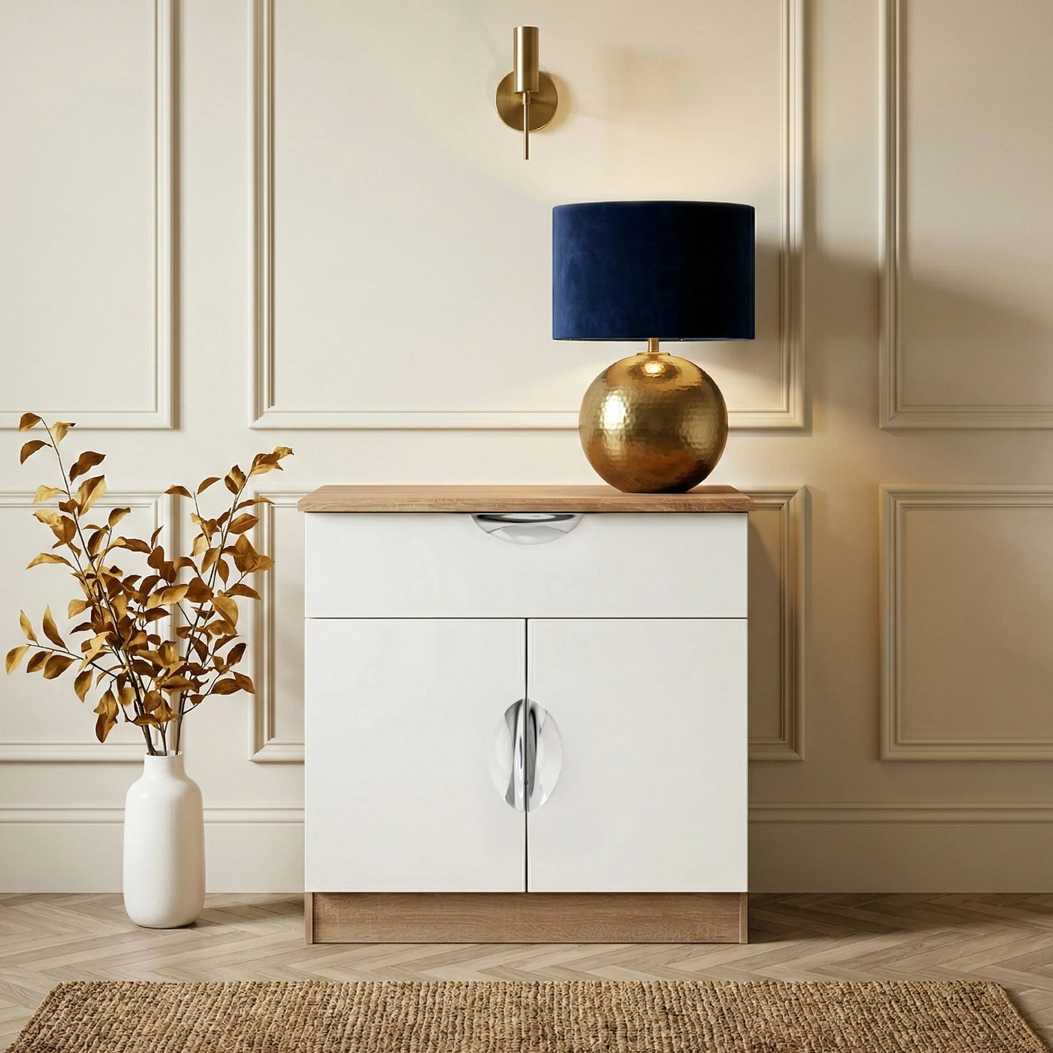 Beckett 2 Door 1 Drawer Sideboard - Image 2