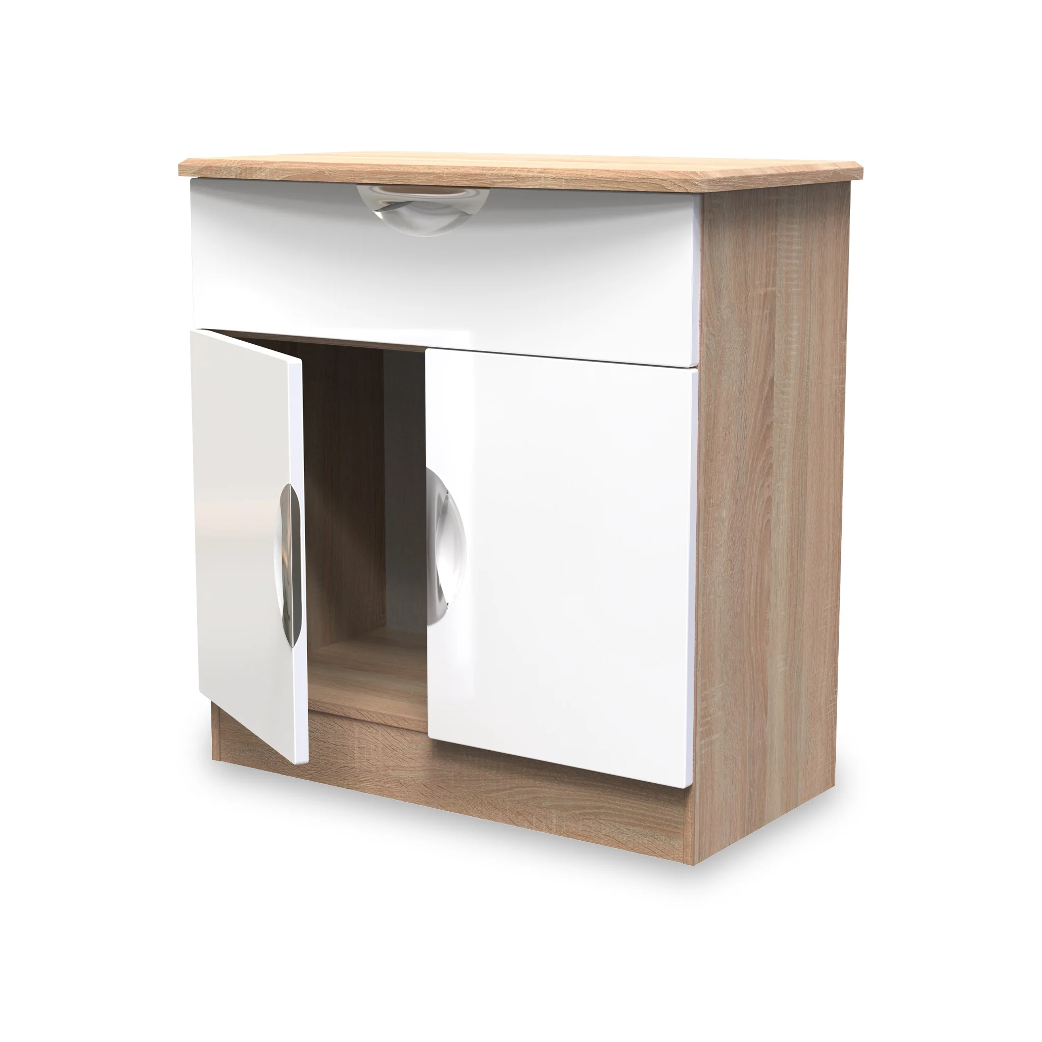 Beckett 2 Door 1 Drawer Sideboard - Image 4