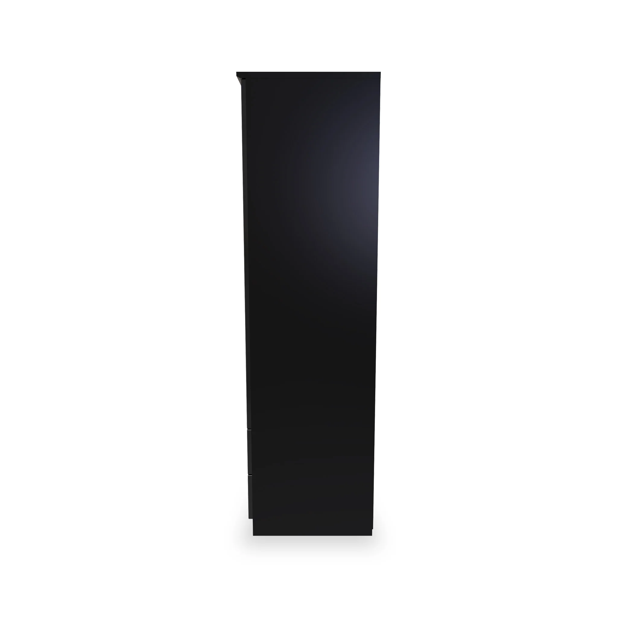 Beckett Gloss 2 Door 2 Drawer Wardrobe - Image 6