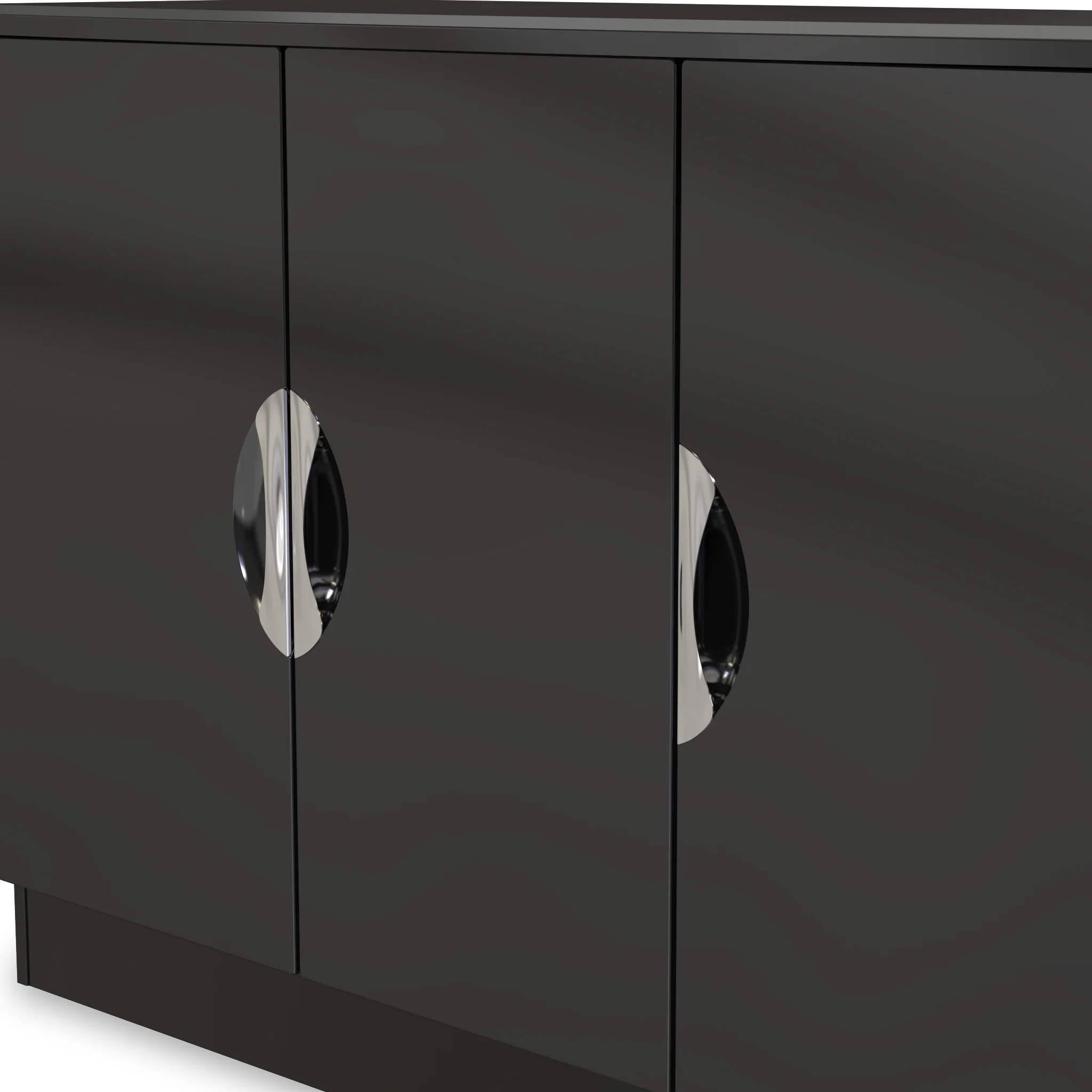 Beckett Gloss 3 Door Sideboard - Image 15
