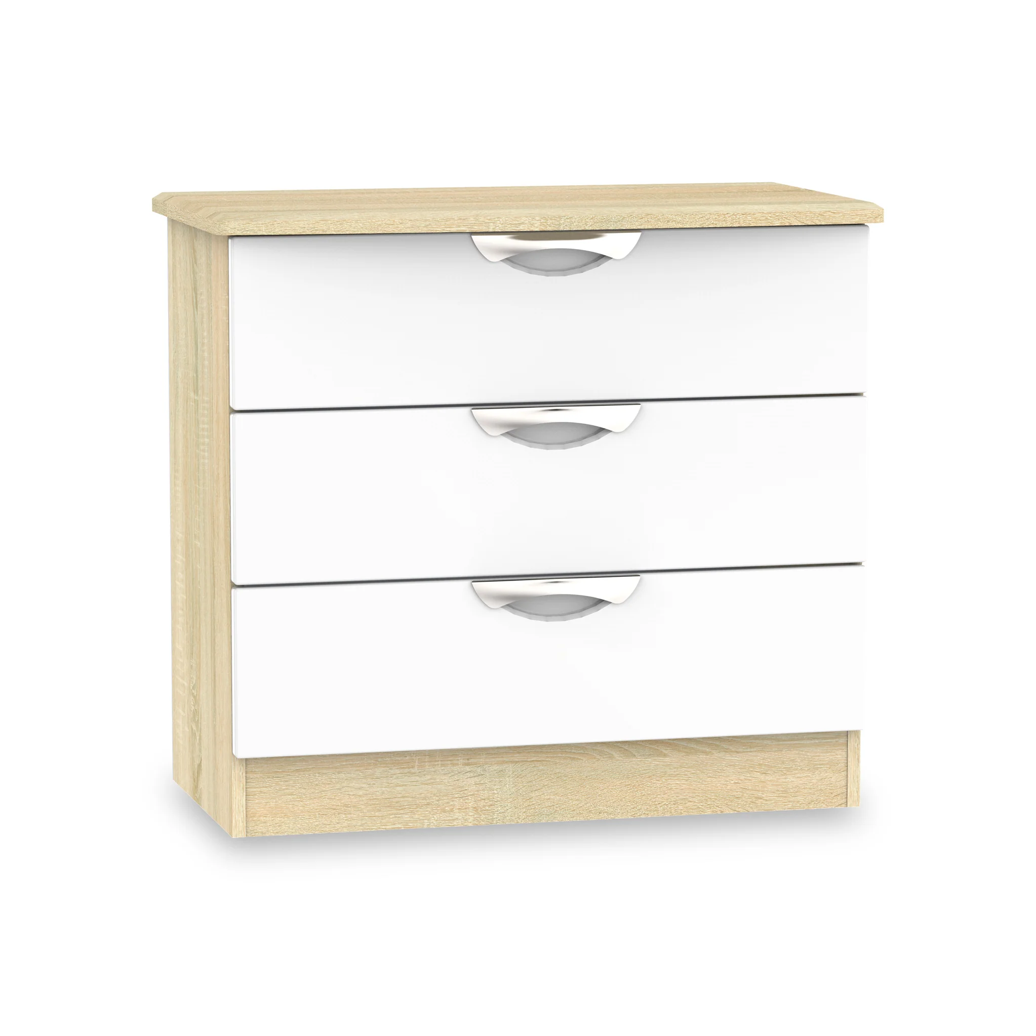 Beckett Gloss 3 Drawer Chest - Image 15