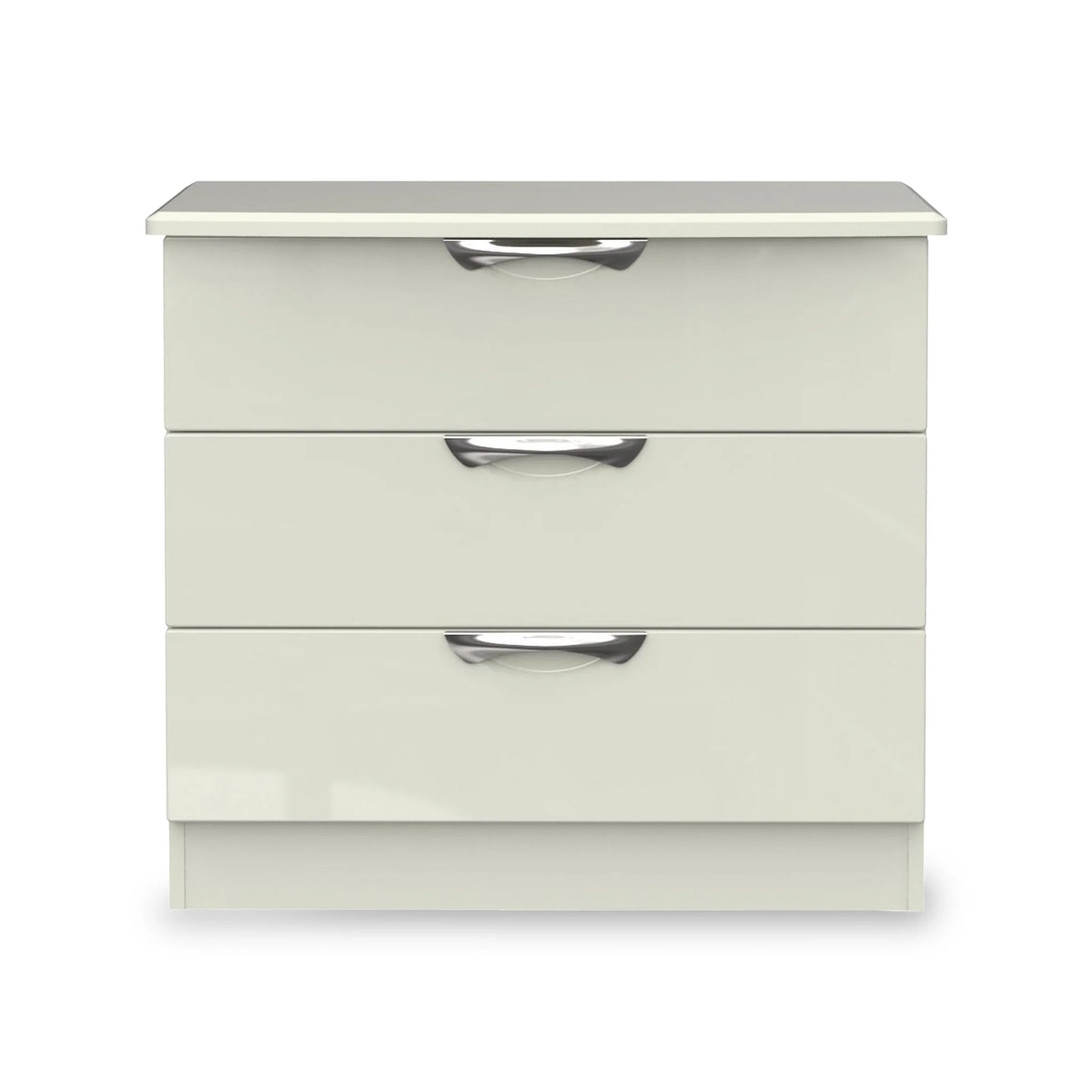 Beckett Gloss 3 Drawer Chest - Image 3