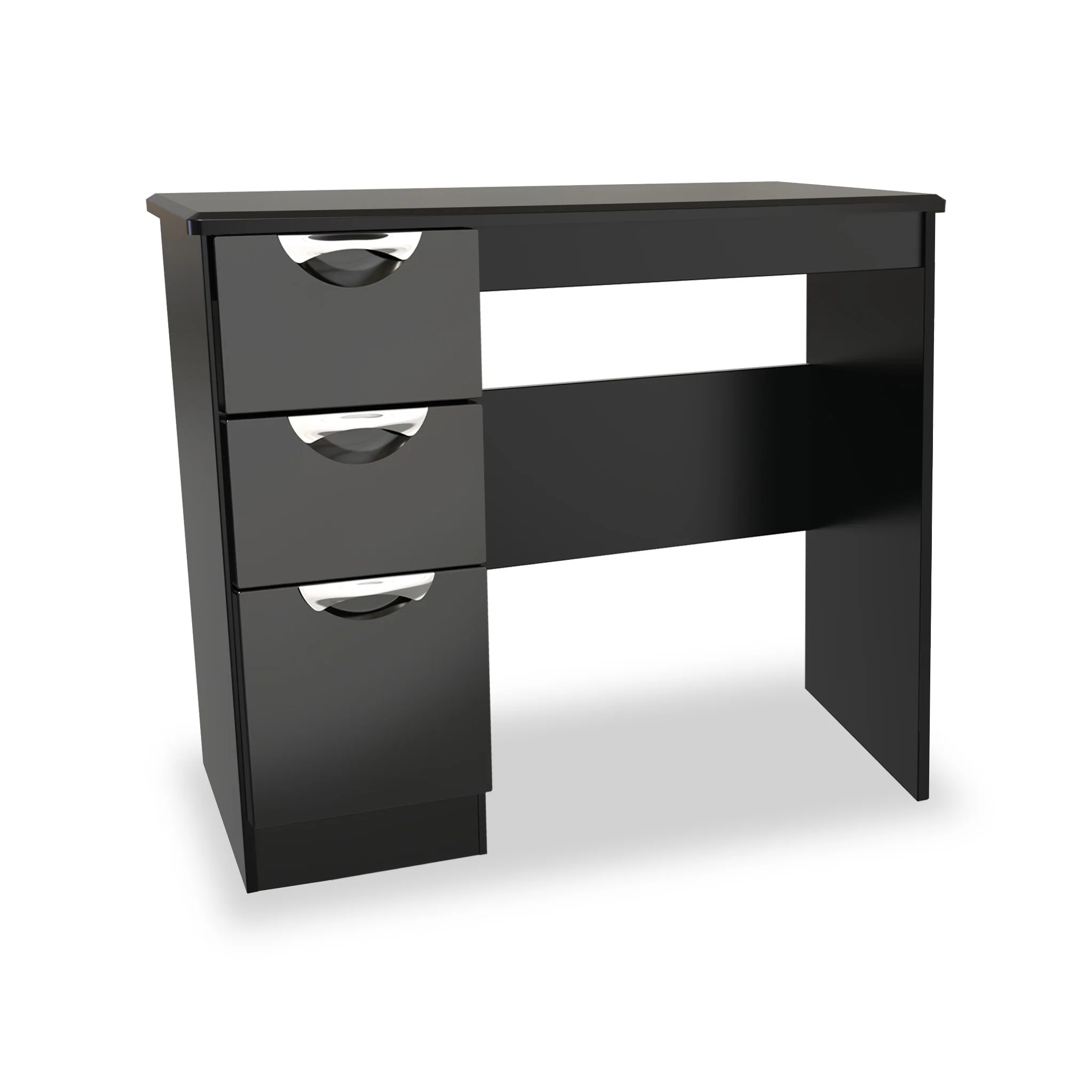 Beckett Gloss 3 Drawer Dressing Table - Image 10