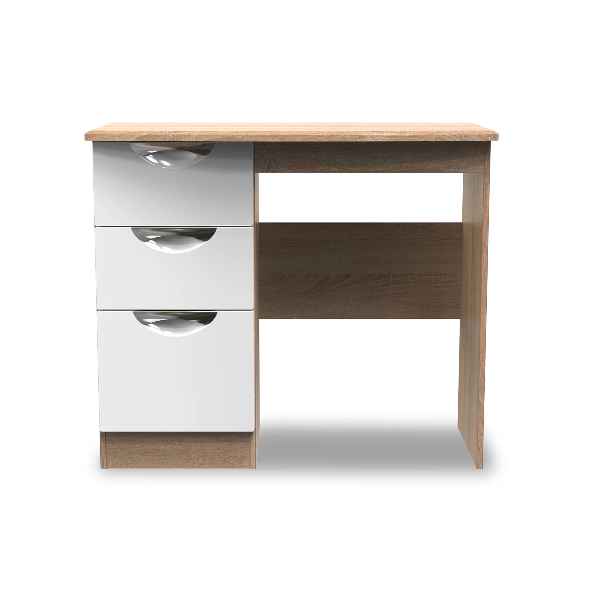 Beckett Gloss 3 Drawer Dressing Table - Image 16