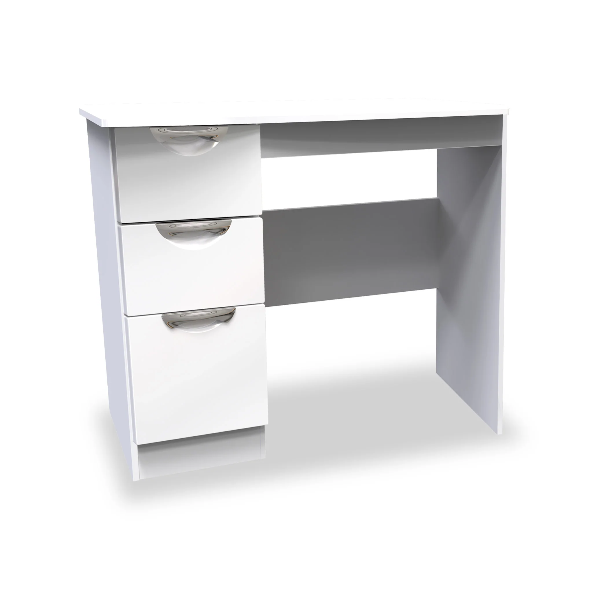 Beckett Gloss 3 Drawer Dressing Table - Image 6