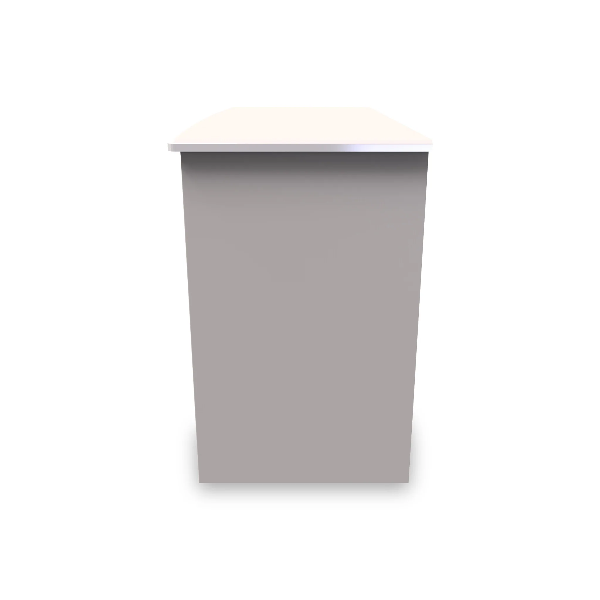 Beckett Gloss 3 Drawer Storage Desk - Image 3