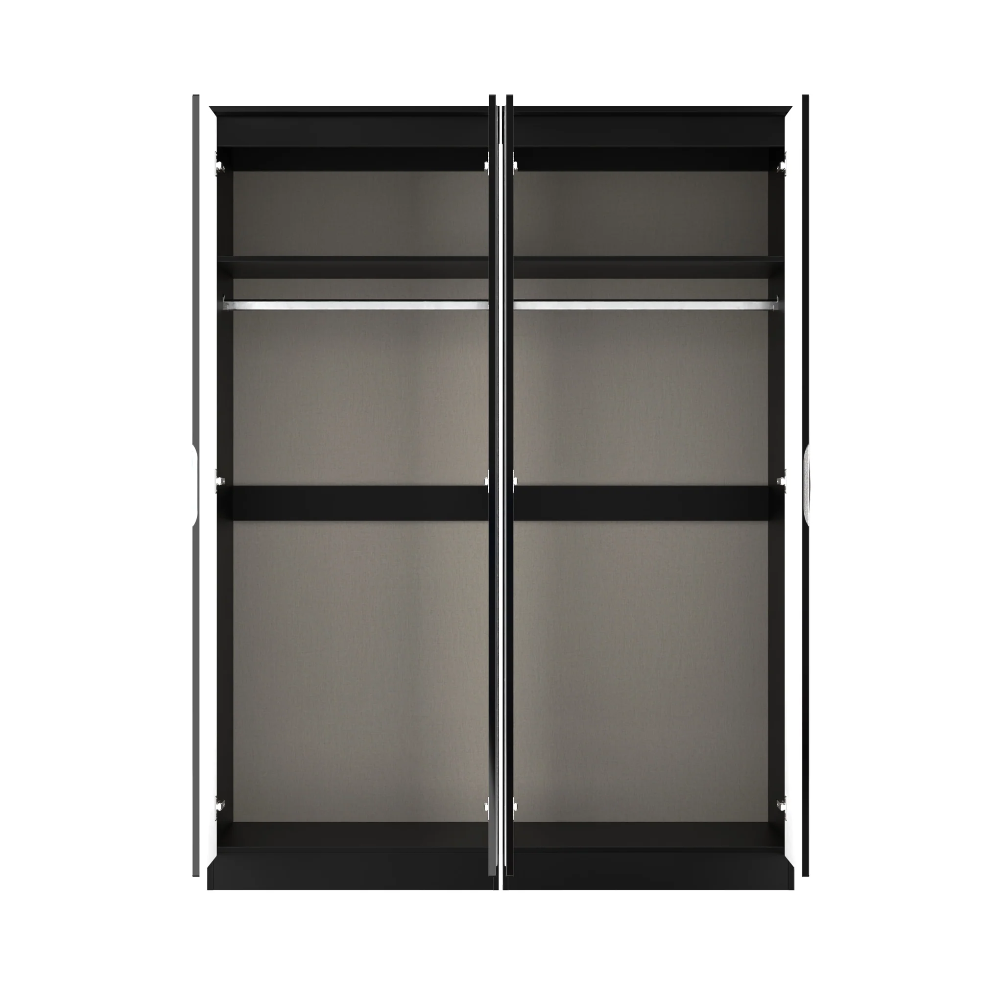 Beckett 4 Door Mirrored Wardrobe - Image 11