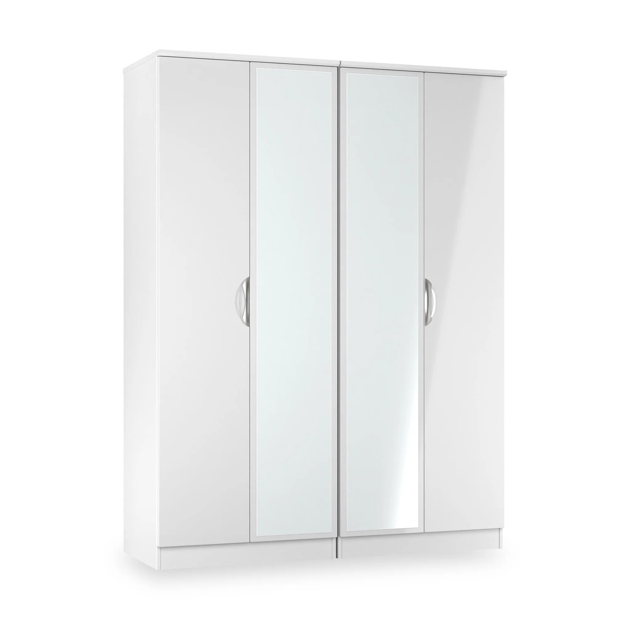 Beckett 4 Door Mirrored Wardrobe - Image 16