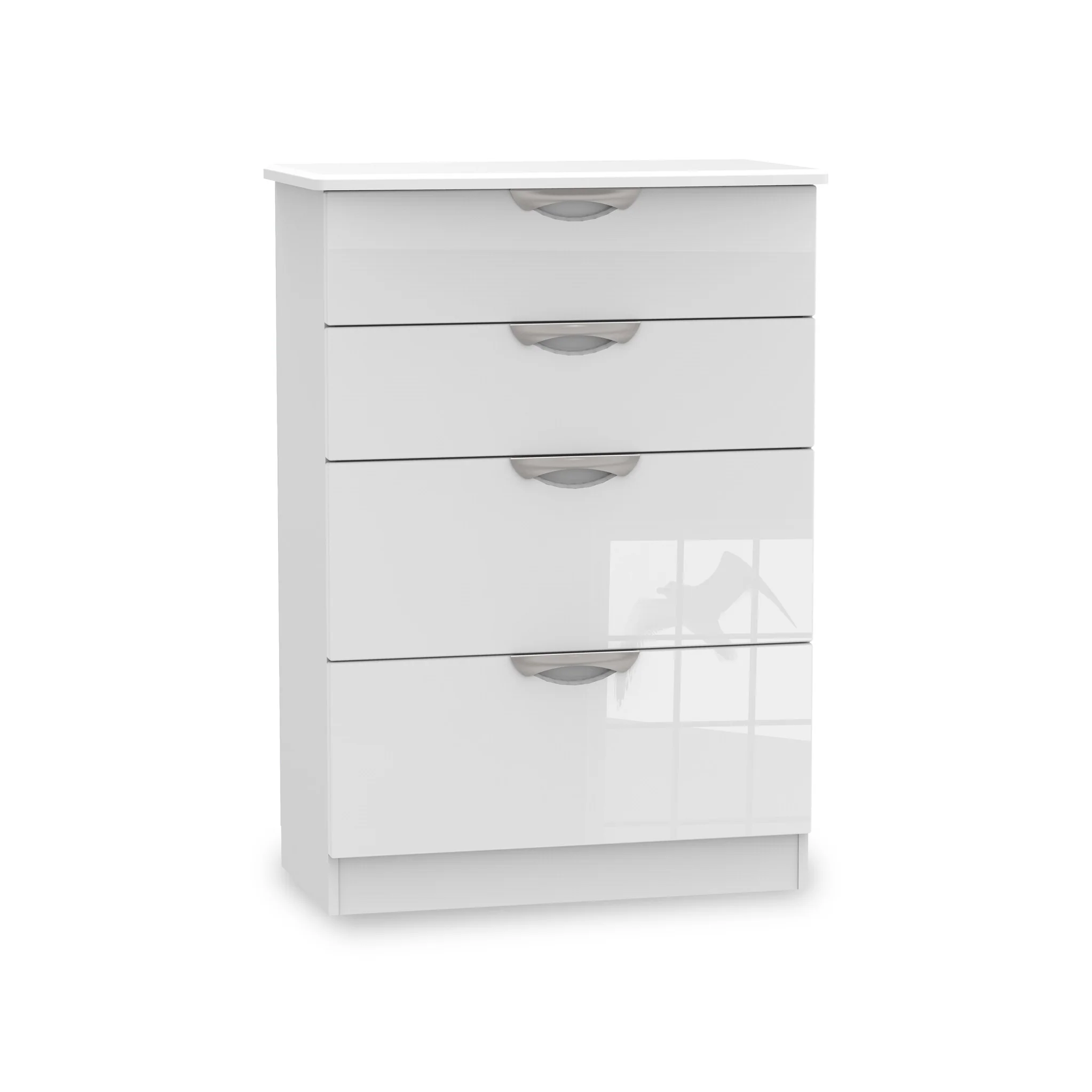 Beckett Gloss 4 Drawer Deep Chest - Image 3