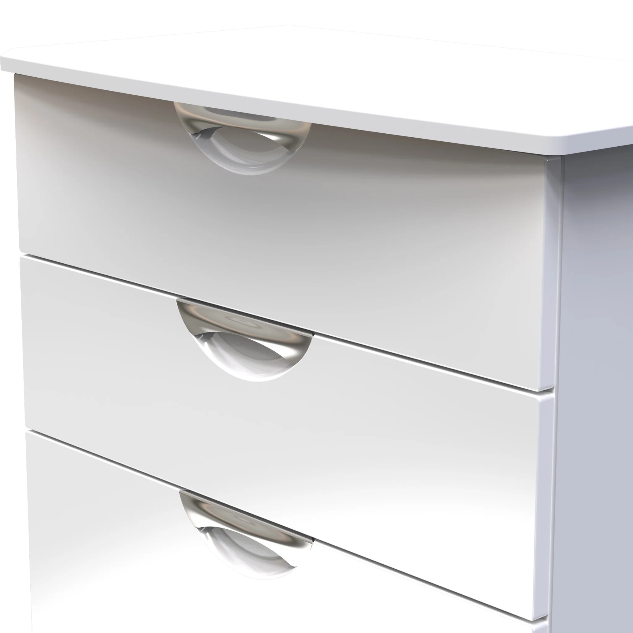 Beckett Gloss 4 Drawer Deep Chest - Image 6