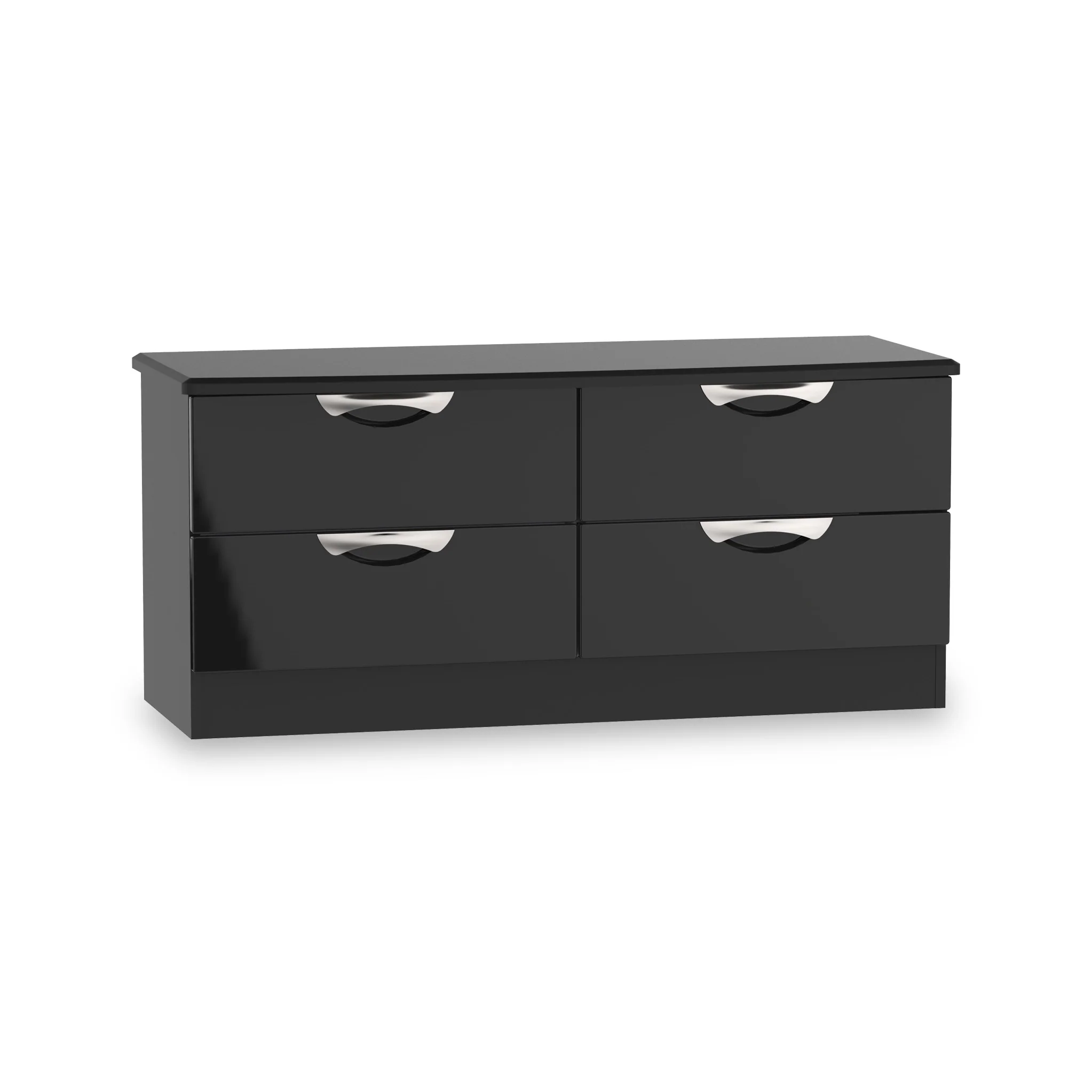 Beckett 4 Drawer Low Storage Unit - Image 4