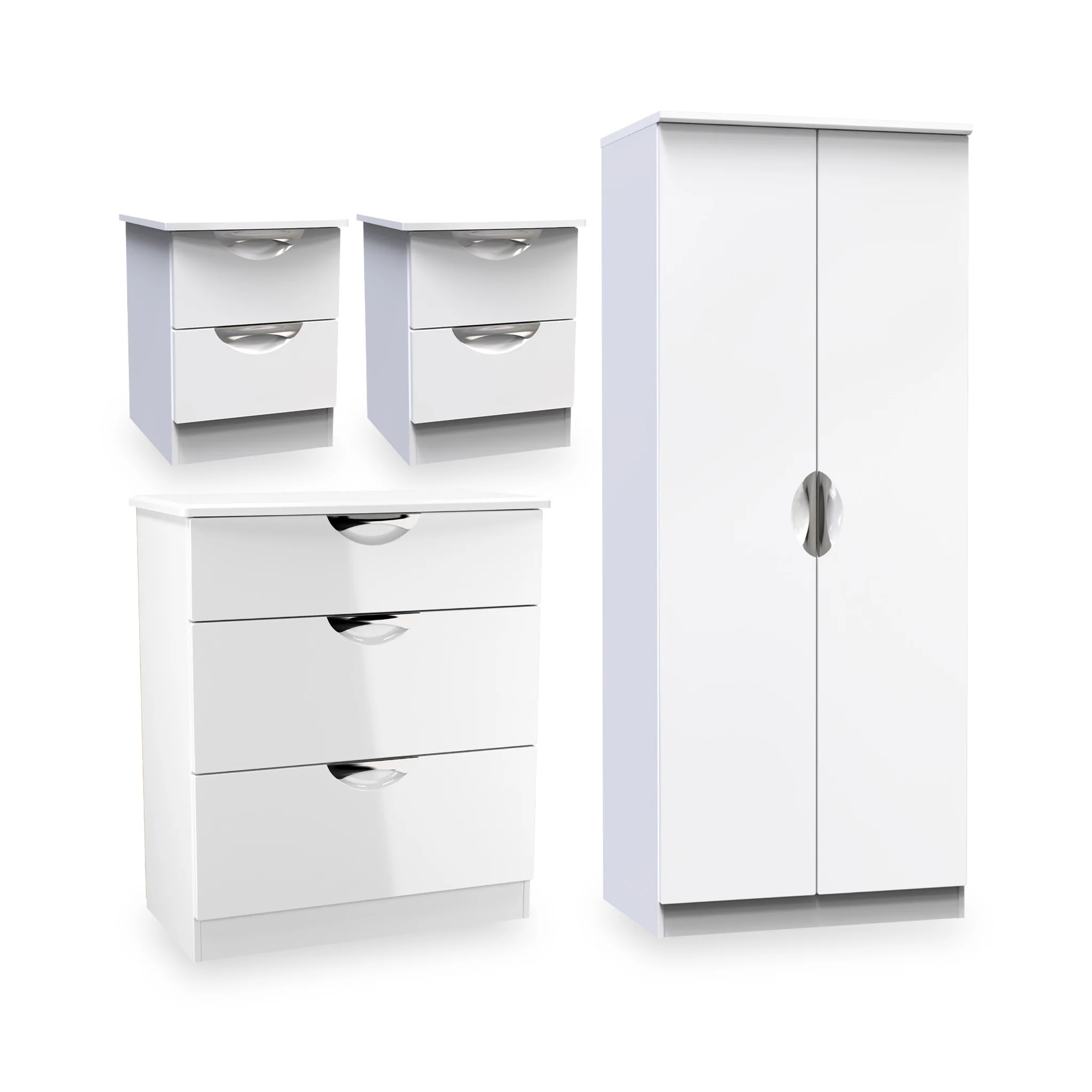 Beckett 4 Piece Bedroom Furniture Set - Image 2
