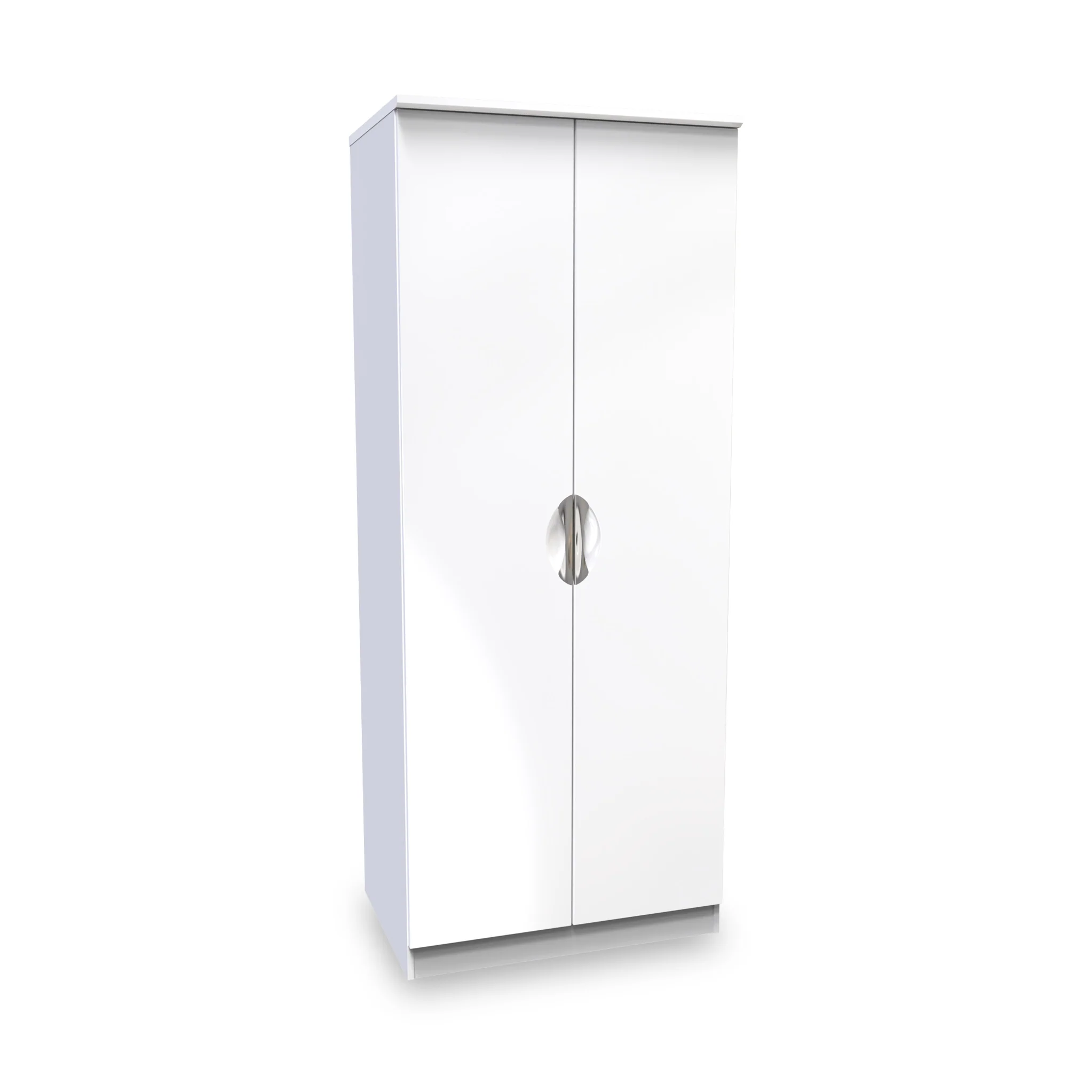 Beckett Gloss 2 Door Wardrobe - Image 4