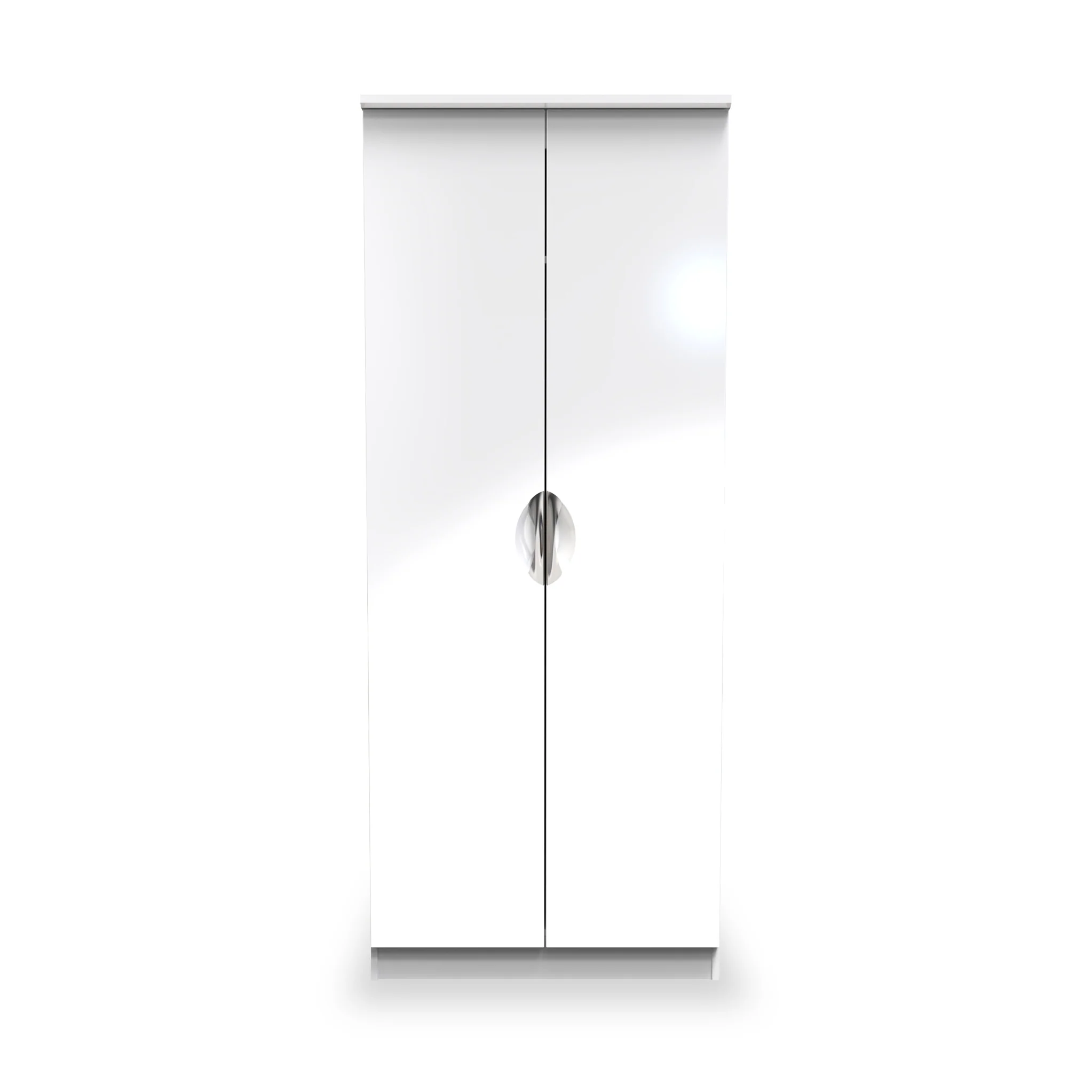 Beckett Gloss 2 Door Wardrobe - Image 5