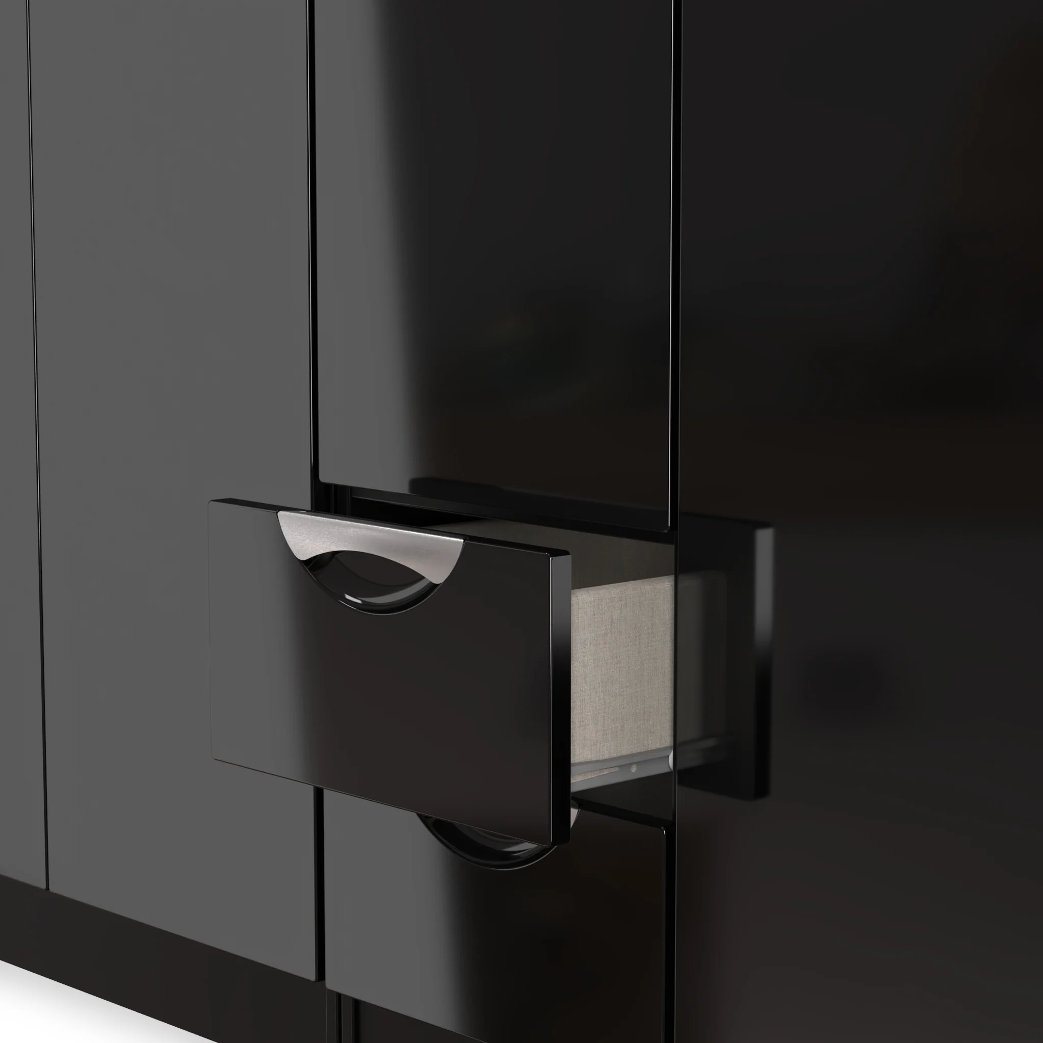 Beckett 5 Door 2 Drawer Wardrobe - Image 13
