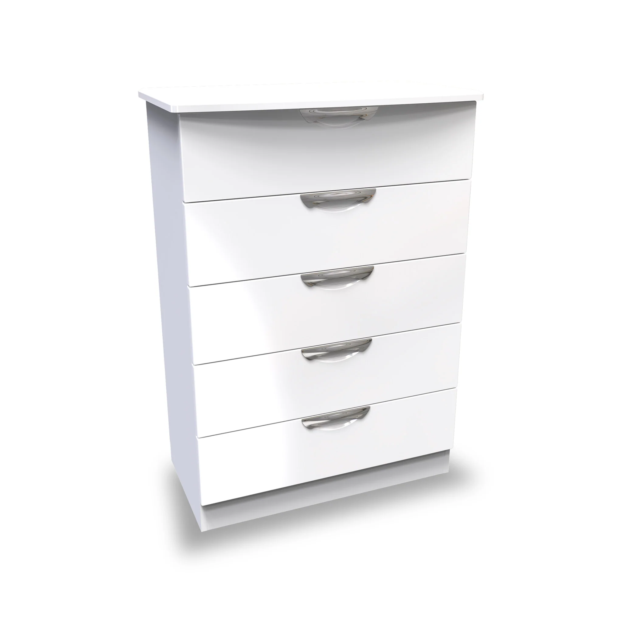 Beckett Gloss 5 Drawer Chest - Image 3