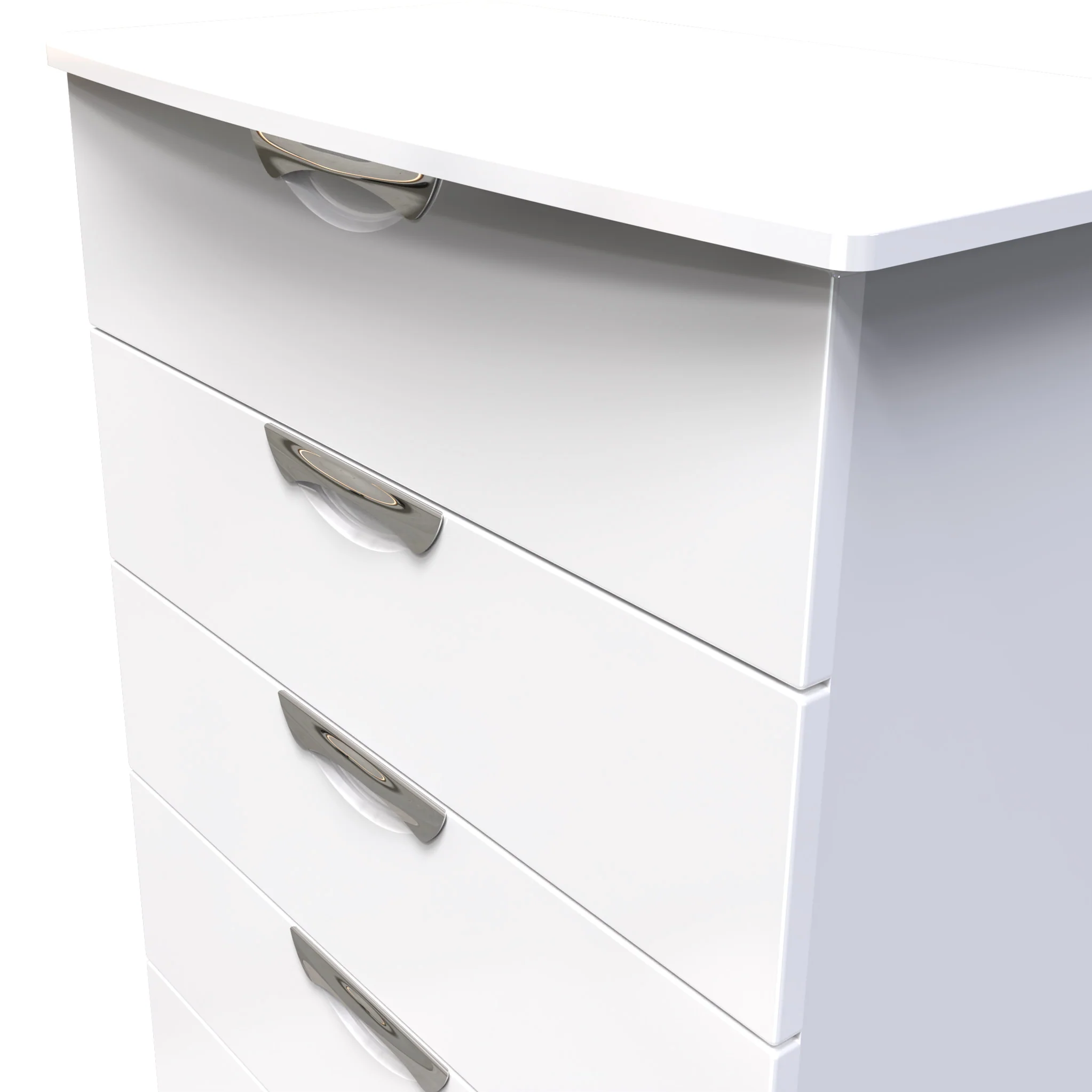 Beckett Gloss 5 Drawer Chest - Image 5