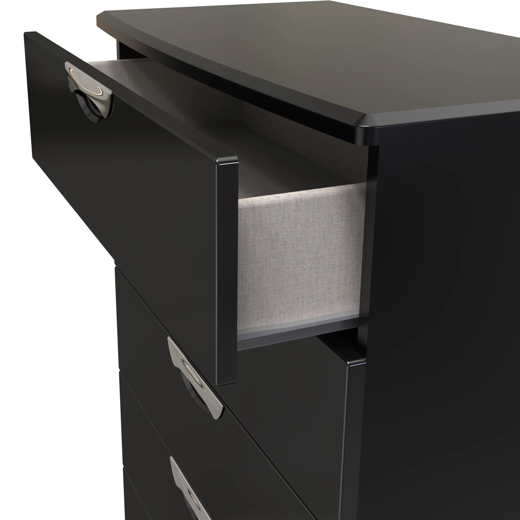 Beckett Gloss 5 Drawer Chest - Image 9
