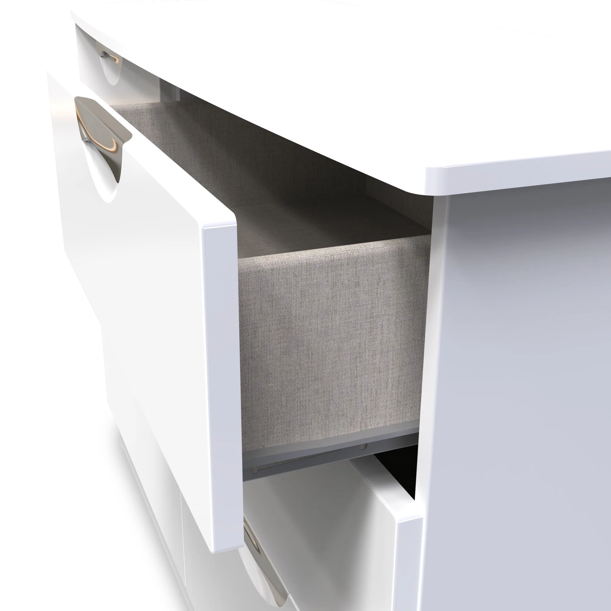 Beckett Gloss 6 Drawer Wide Chest - Image 11