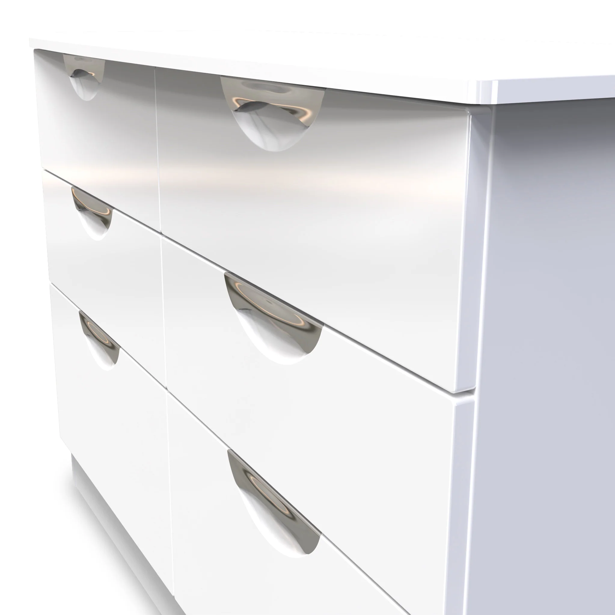 Beckett Gloss 6 Drawer Wide Chest - Image 12