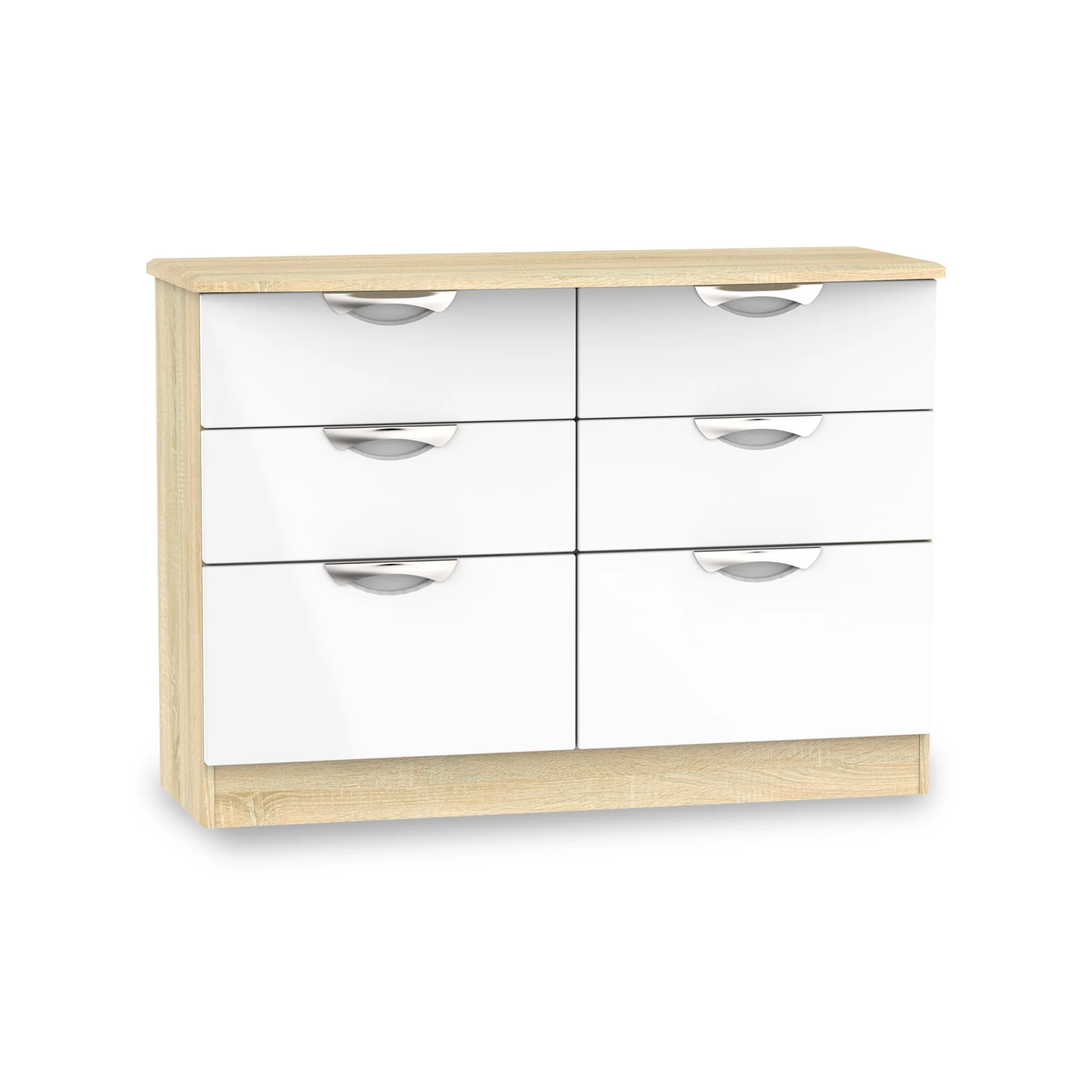 Beckett Gloss 6 Drawer Wide Chest - Image 14