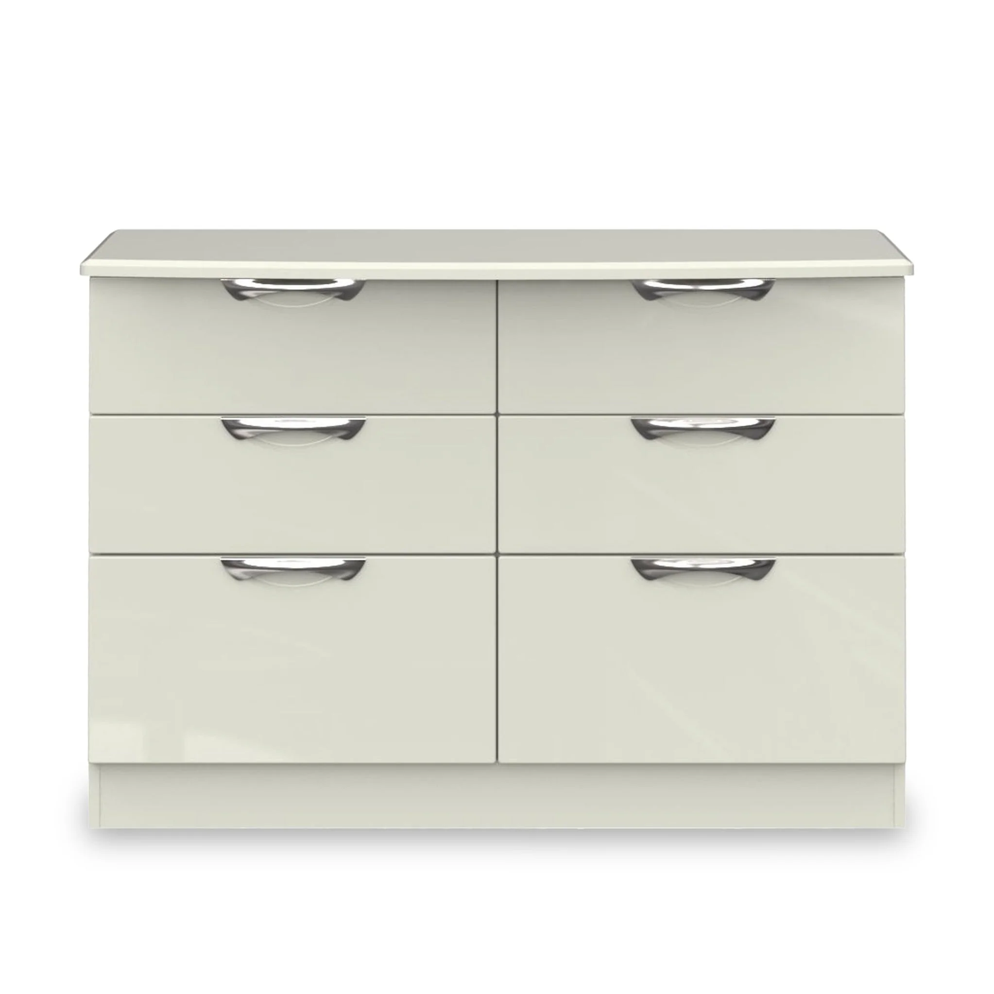 Beckett Gloss 6 Drawer Wide Chest - Image 2