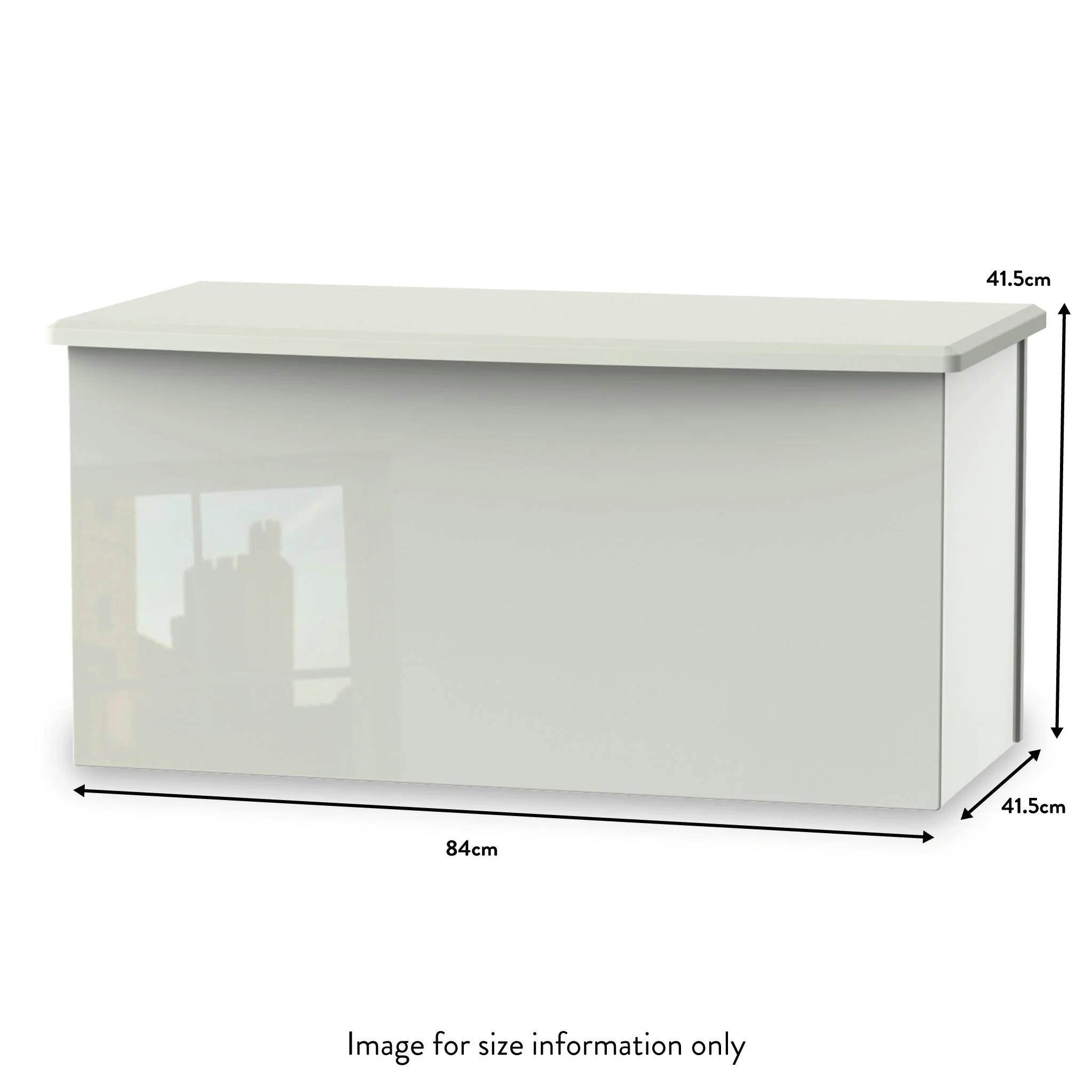 Beckett Gloss Blanket Box - Image 6