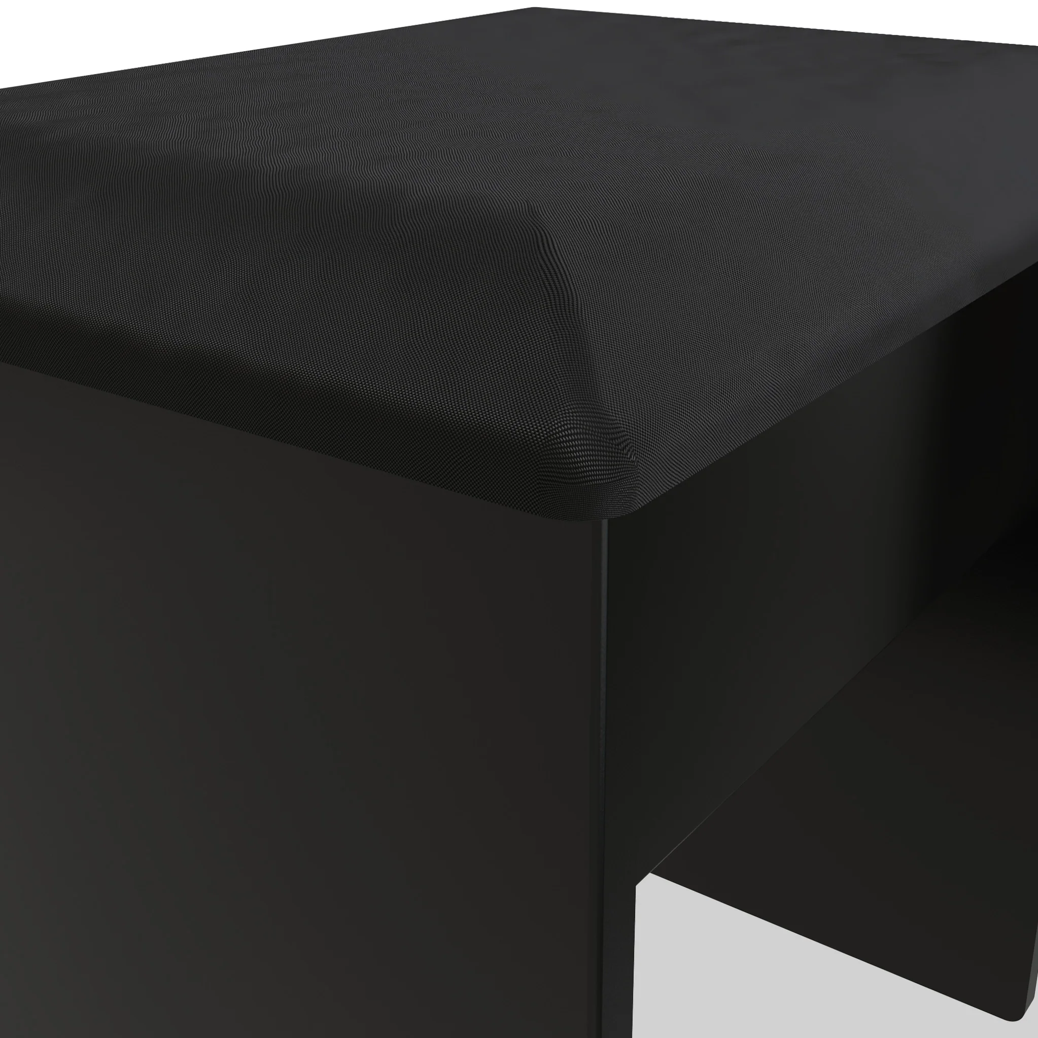 Beckett Gloss Dressing Table with Stool - Image 10