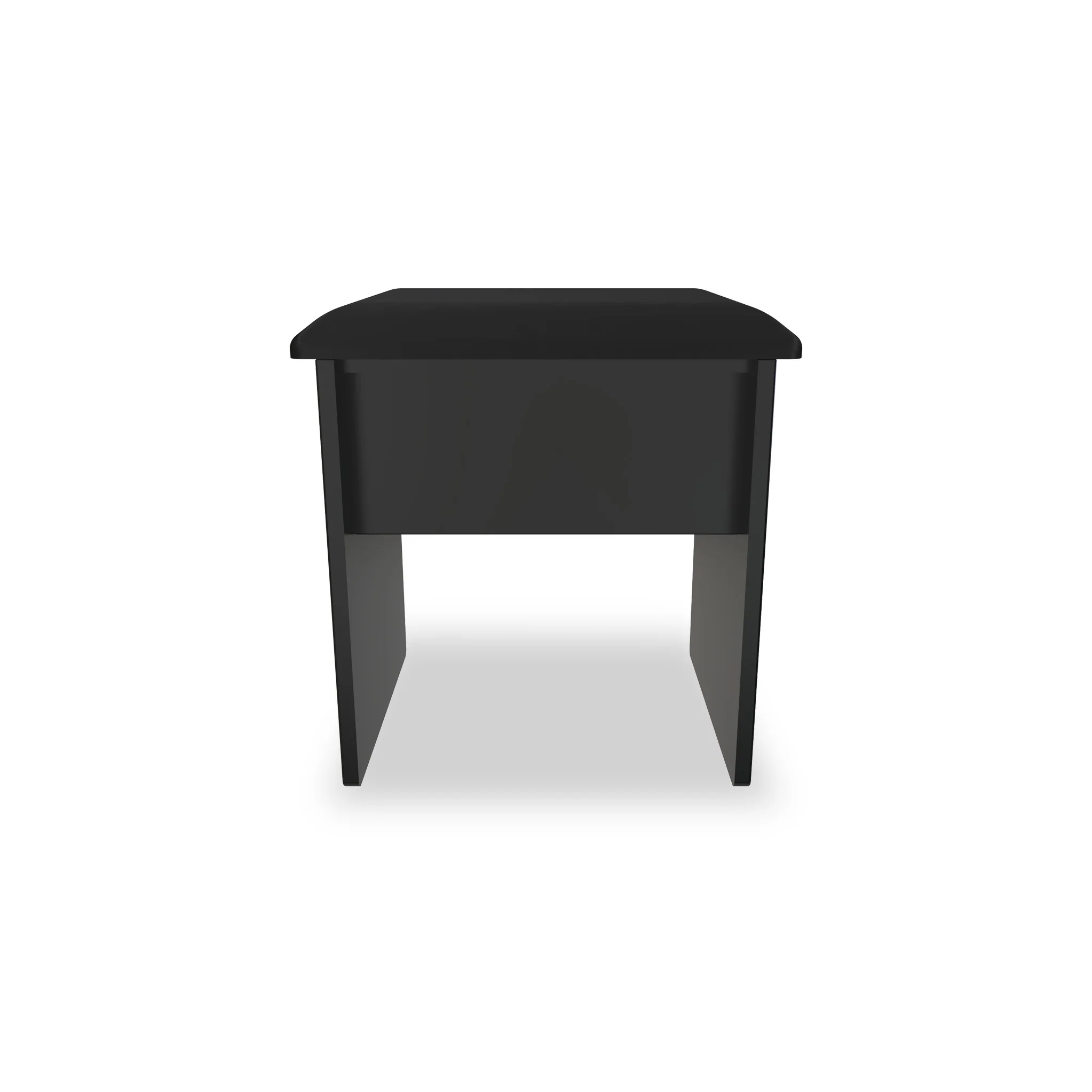 Beckett Gloss Dressing Table with Stool - Image 15