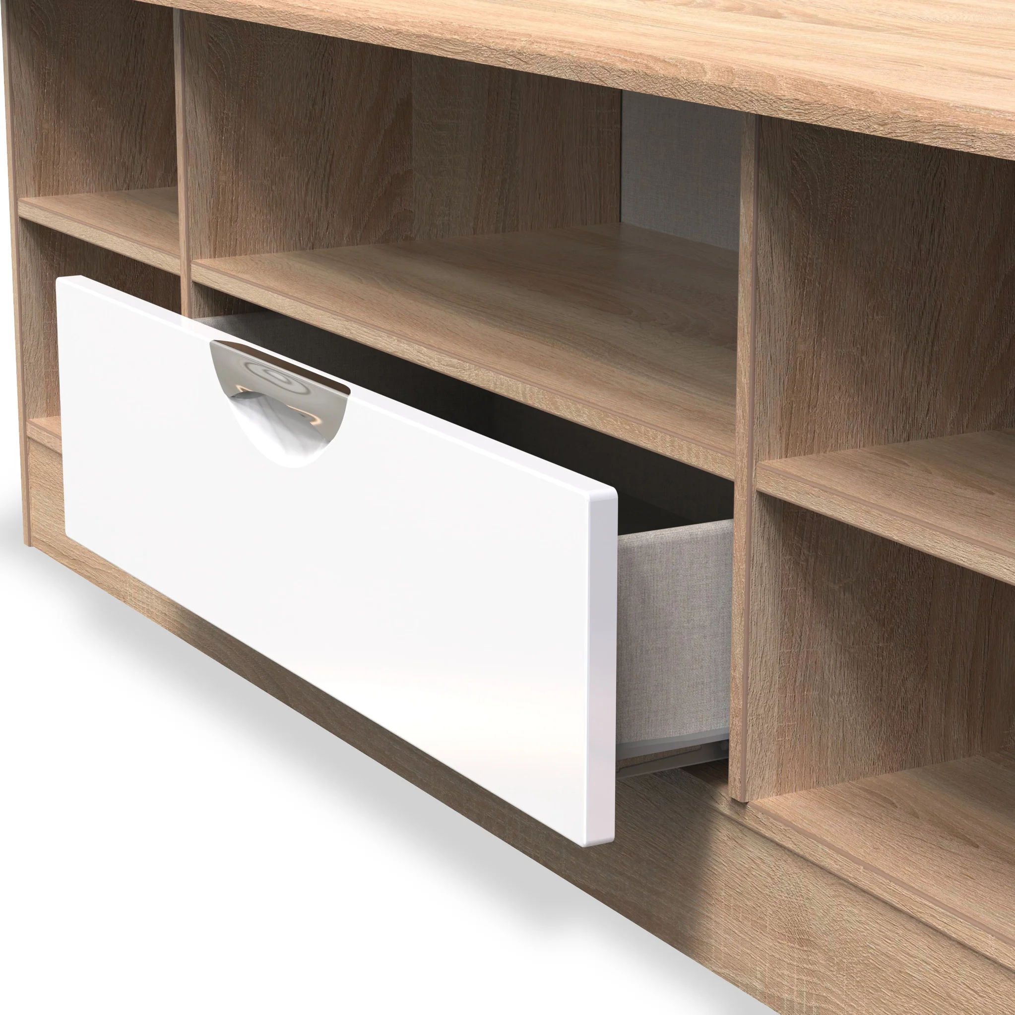 Beckett Gloss Wide TV Unit - Image 13