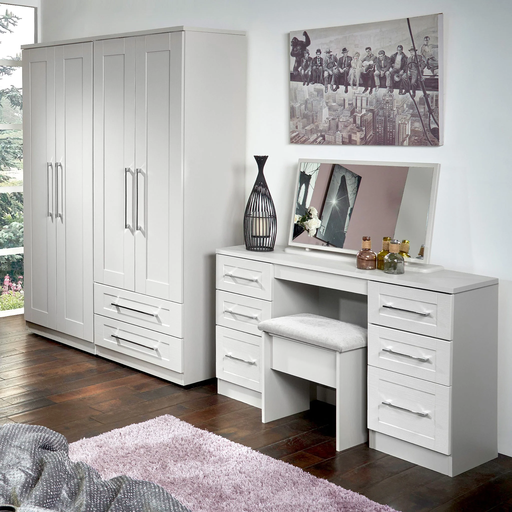 Bellamy 2 Door Wardrobe - Image 5