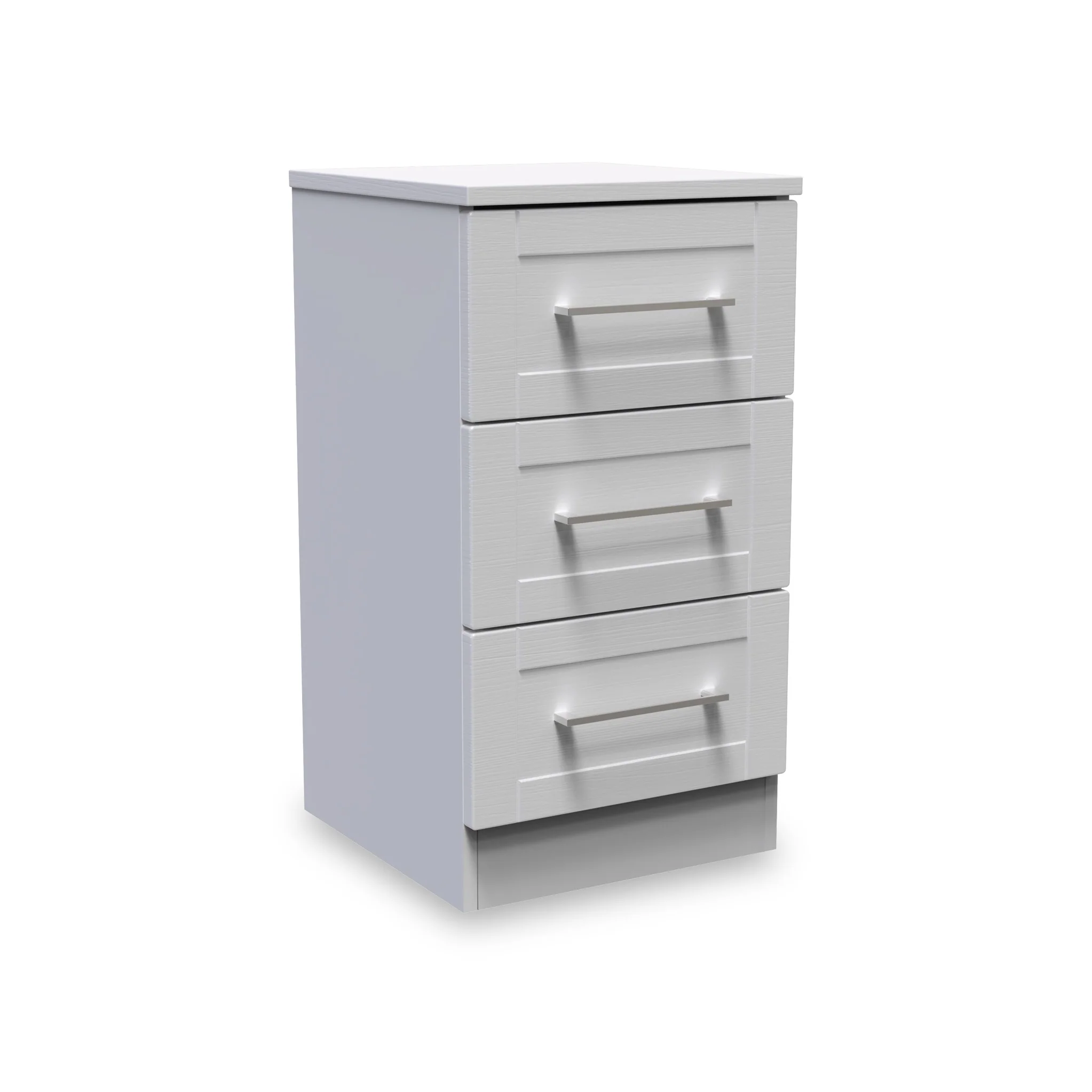 Bellamy 3 Drawer Bedside Table - Image 6