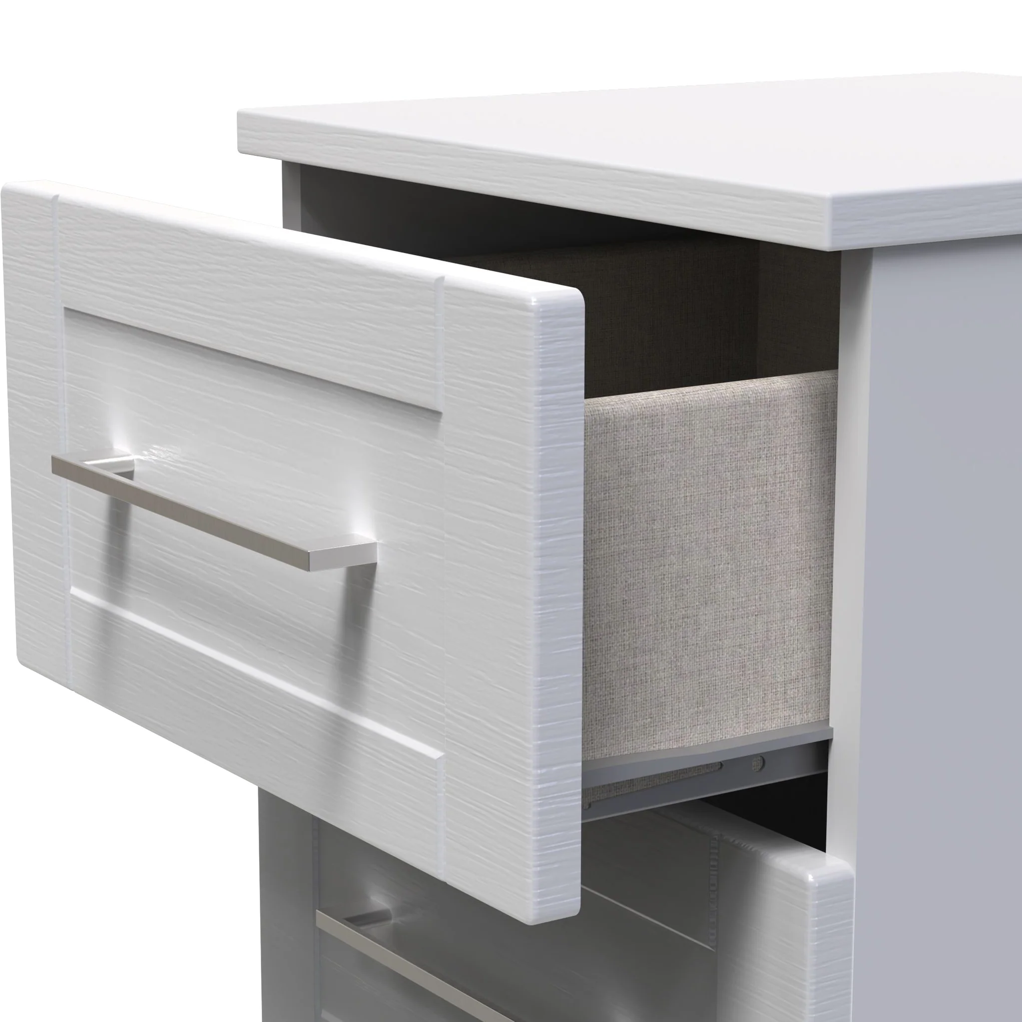 Bellamy 3 Drawer Bedside Table - Image 9