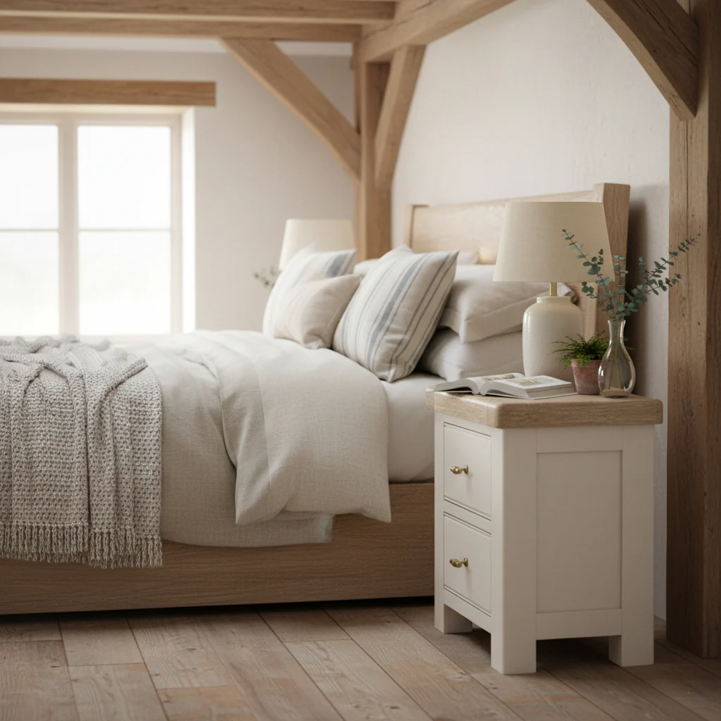 Belmont 2 Drawer Bedside - Image 3