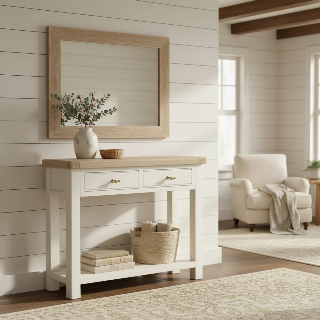Belmont 2 Drawer Console Table - Image 2