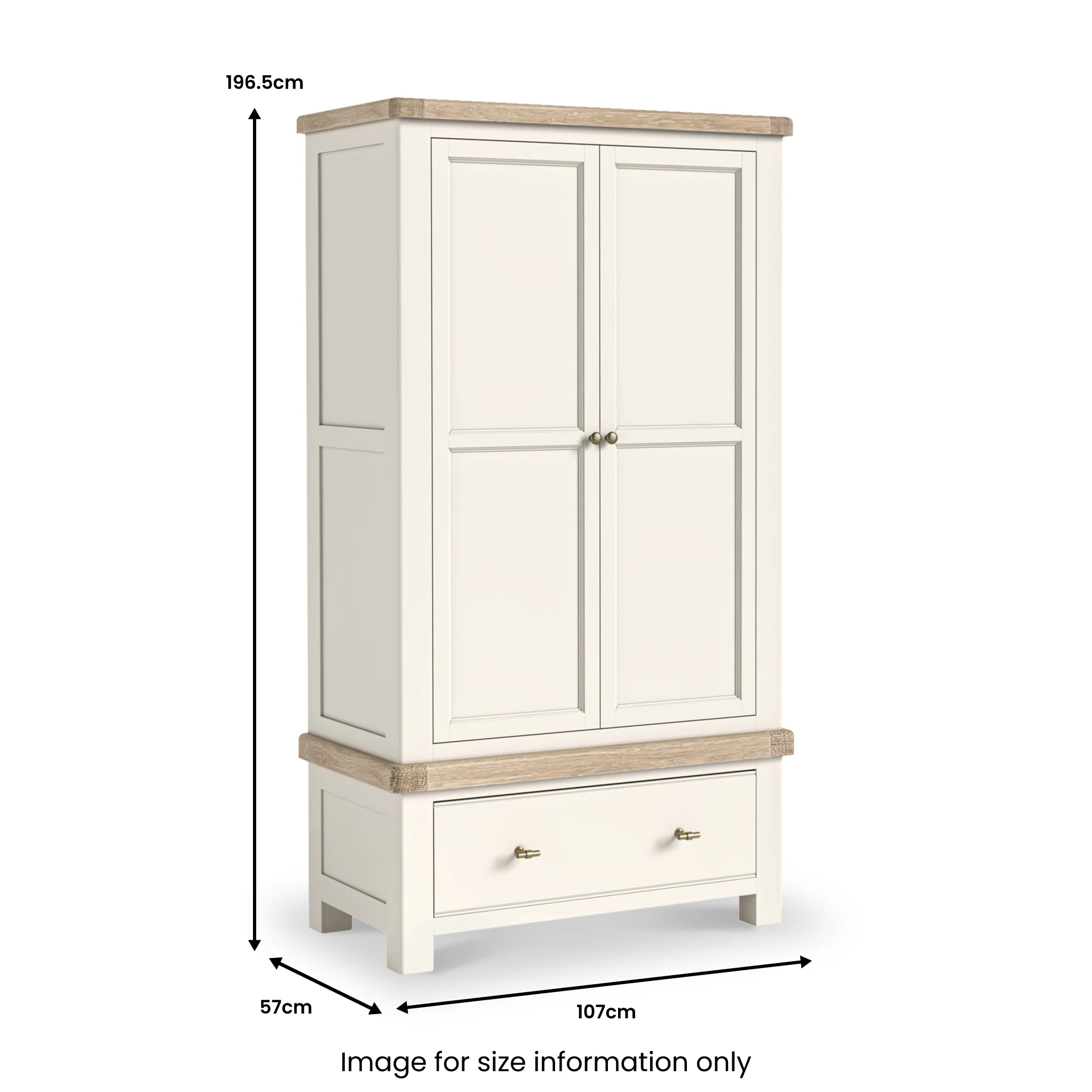 Belmont Double Wardrobe - Image 6