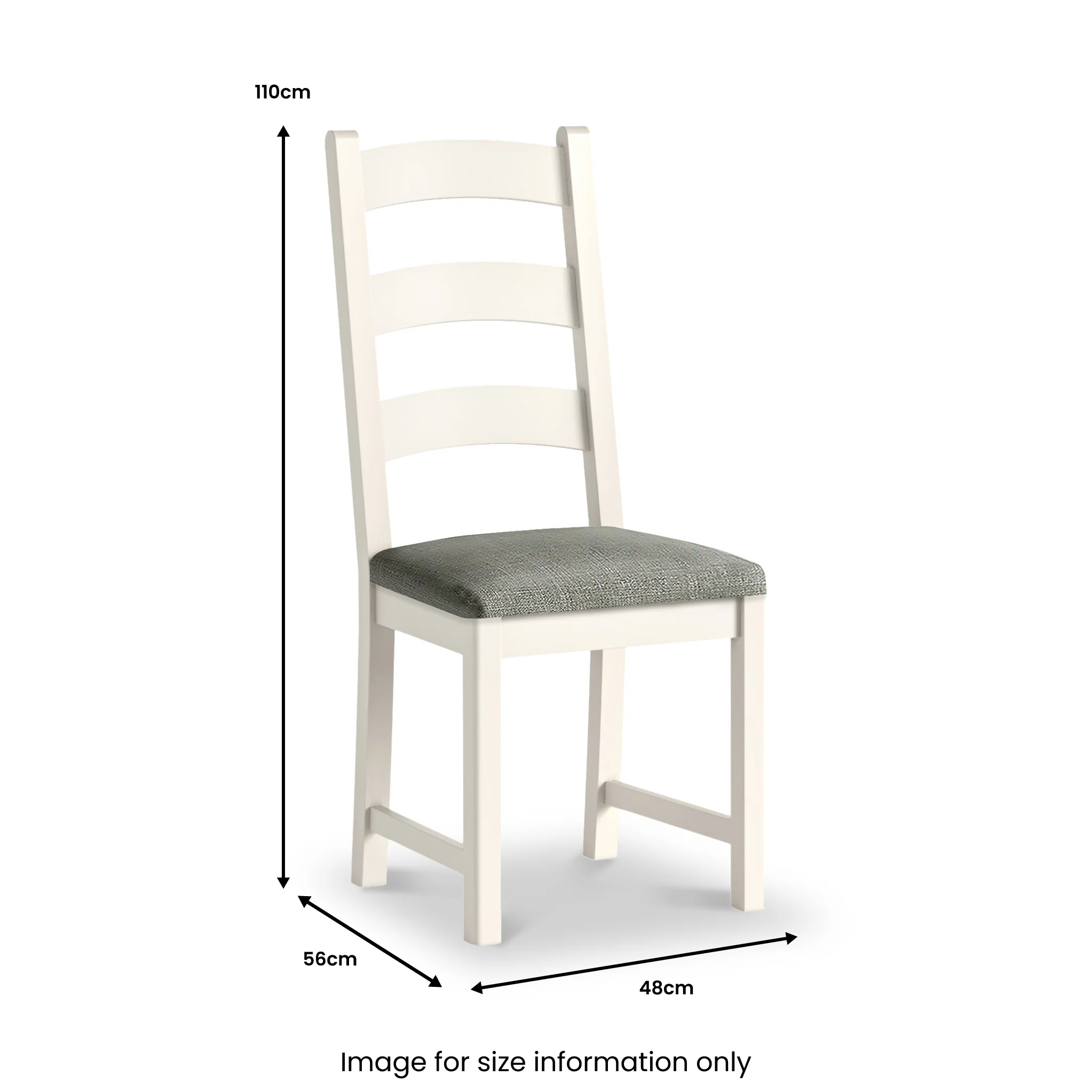 Belmont Ladder Back Dining Chair - Image 10