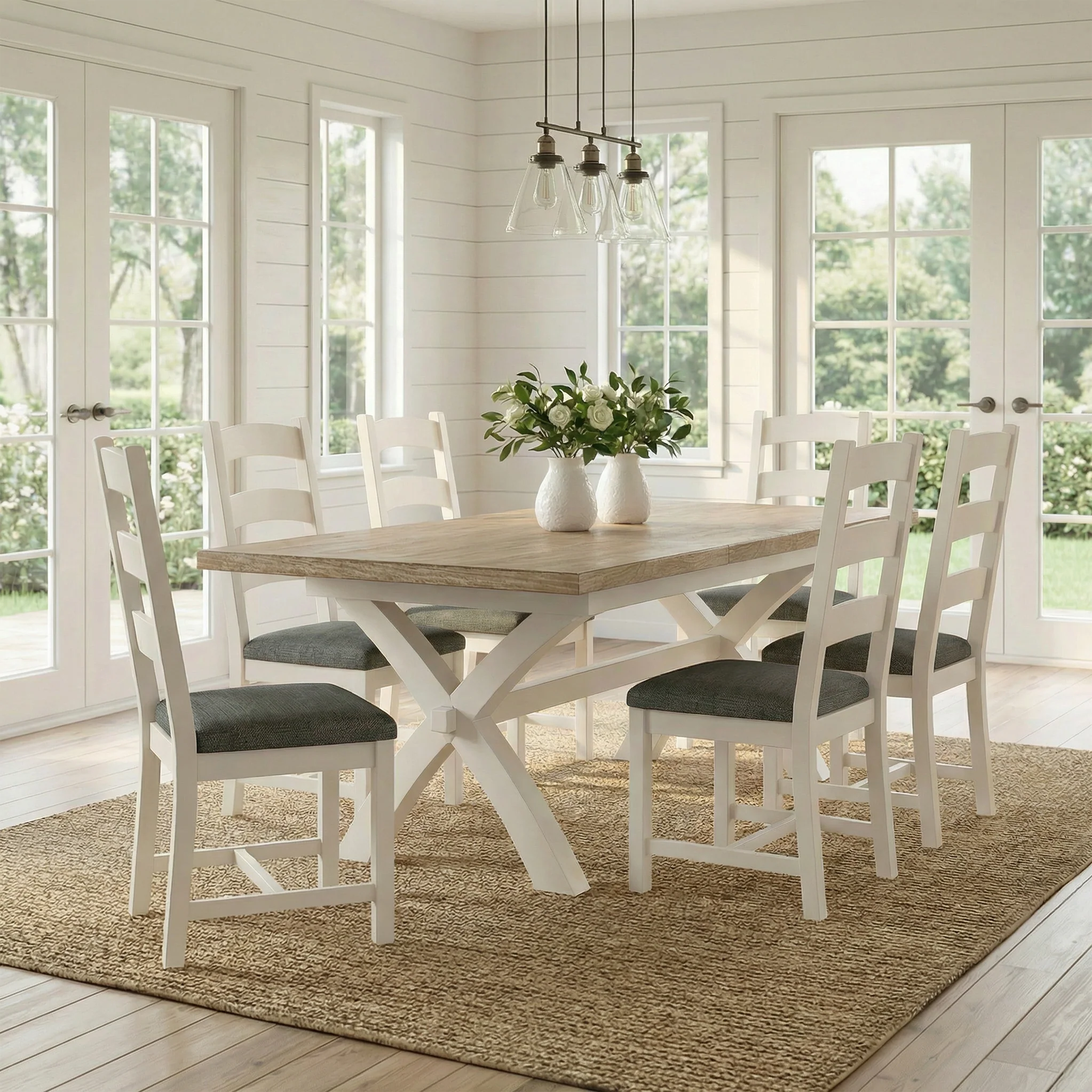 Belmont Ladder Back Dining Chair - Image 8