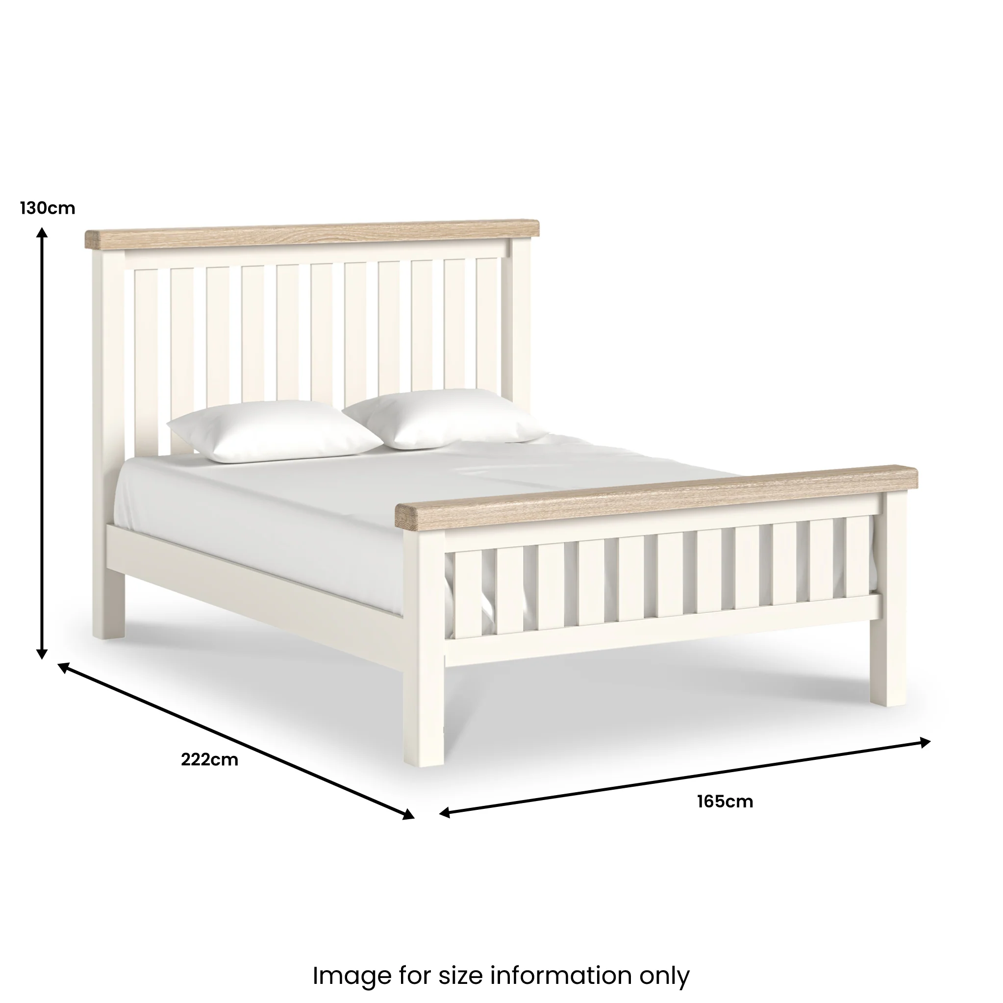 Belmont Slatted Bed Frame - Image 6