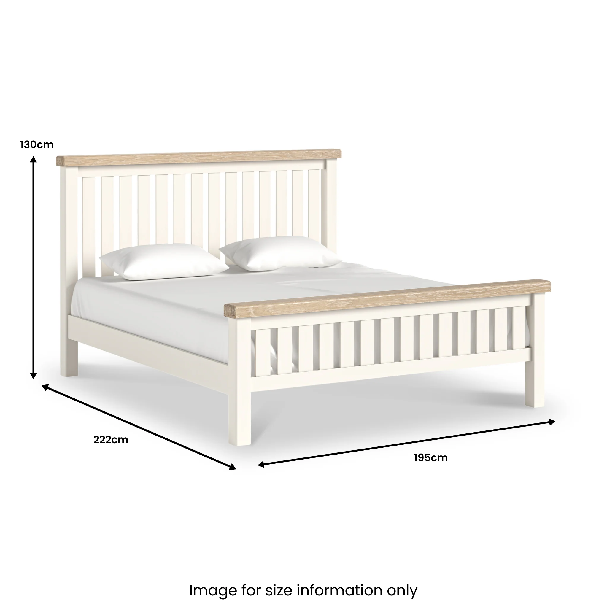 Belmont Slatted Bed Frame - Image 7
