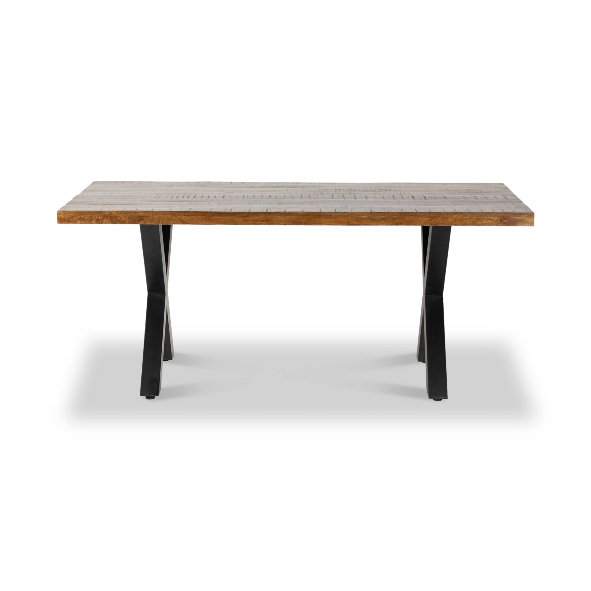Benjin 180cm Mango Wood Dining Table - Image 3