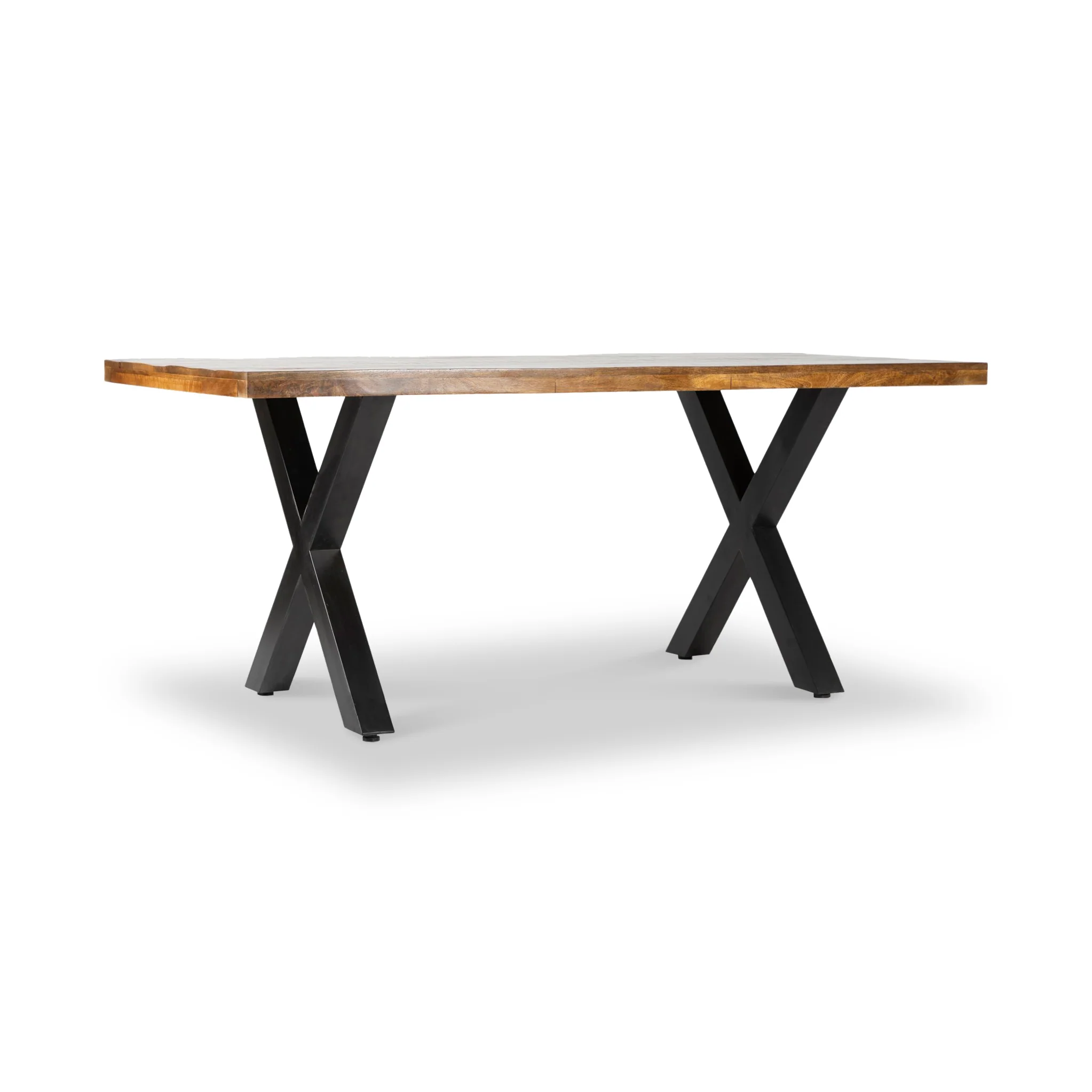 Benjin 180cm Mango Wood Dining Table - Image 4