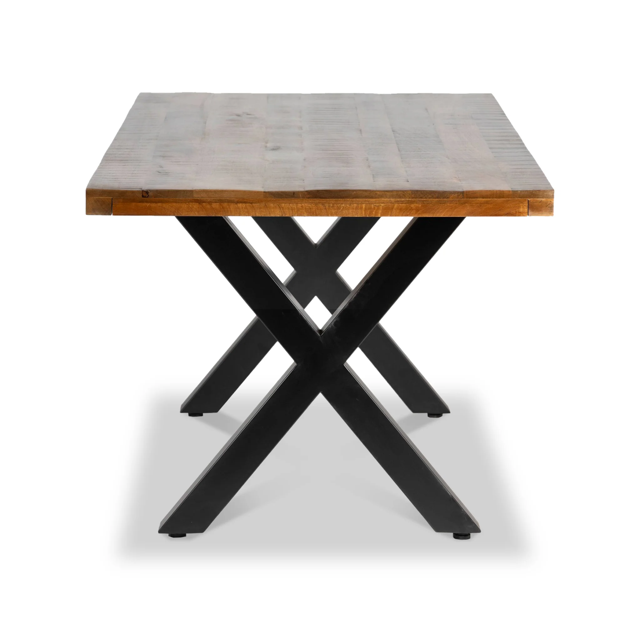 Benjin 180cm Mango Wood Dining Table - Image 6
