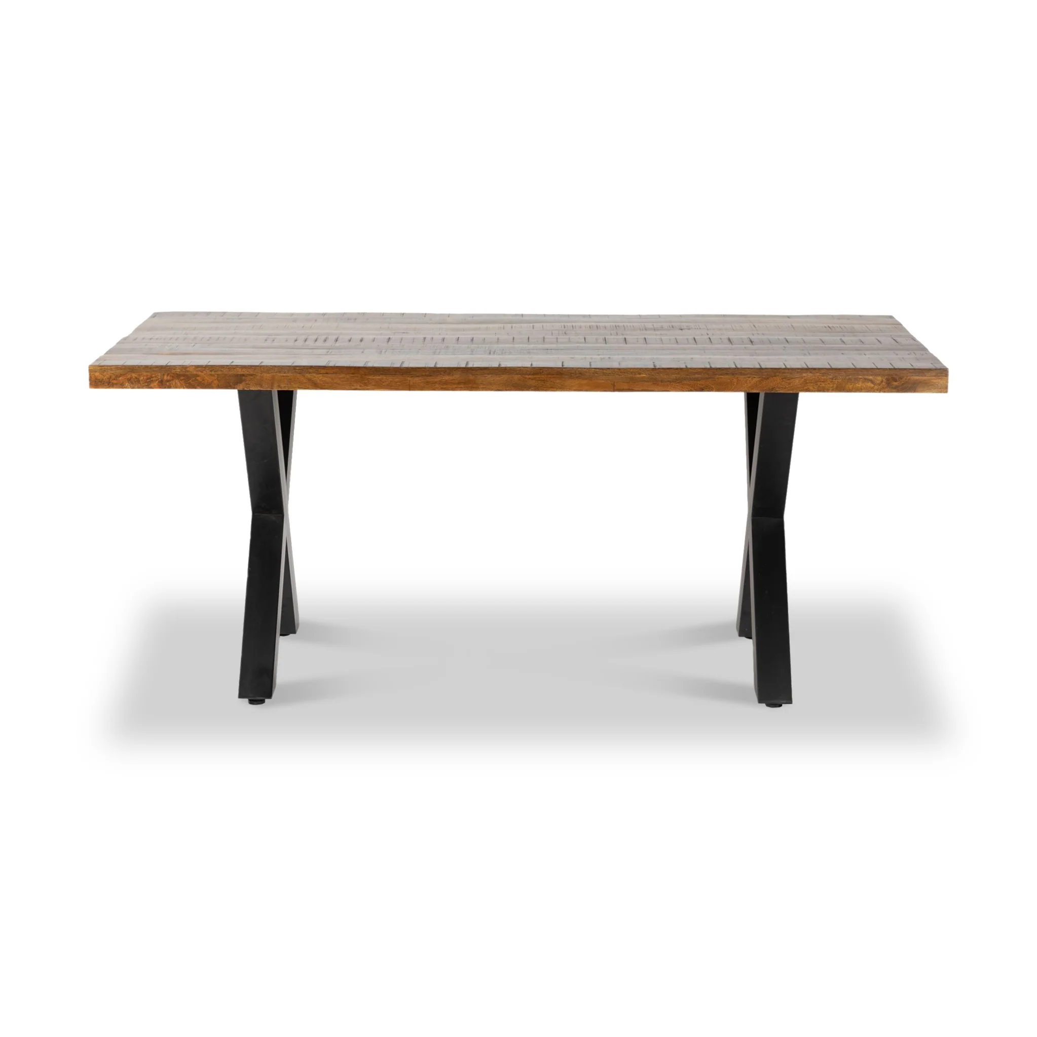 Benjin 220cm Mango Wood Dining Table - Image 3