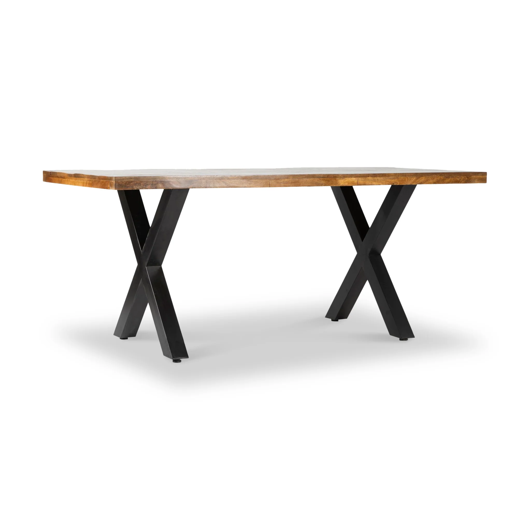 Benjin 220cm Mango Wood Dining Table - Image 7