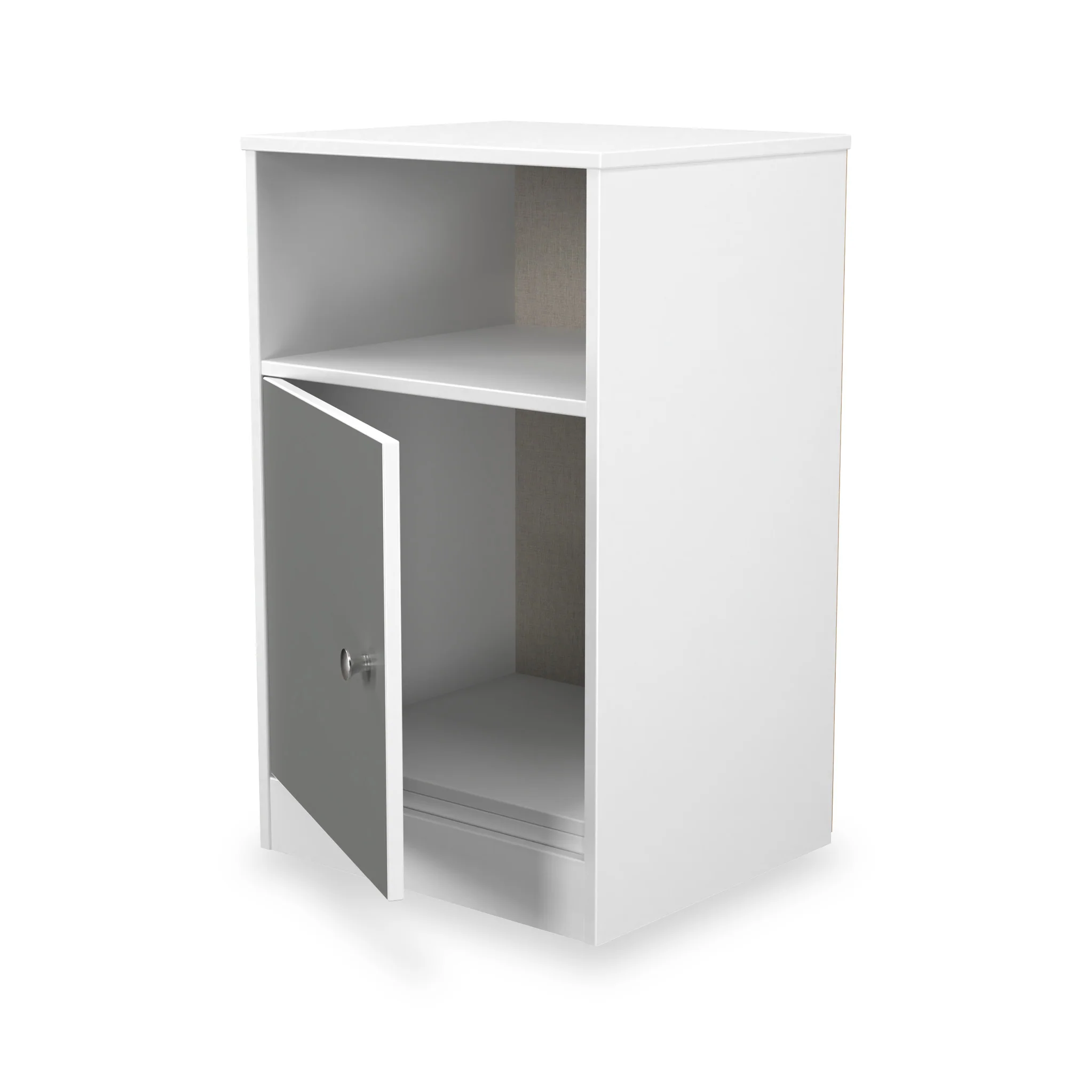 Bennet 1 Door Bedside Table - Image 4