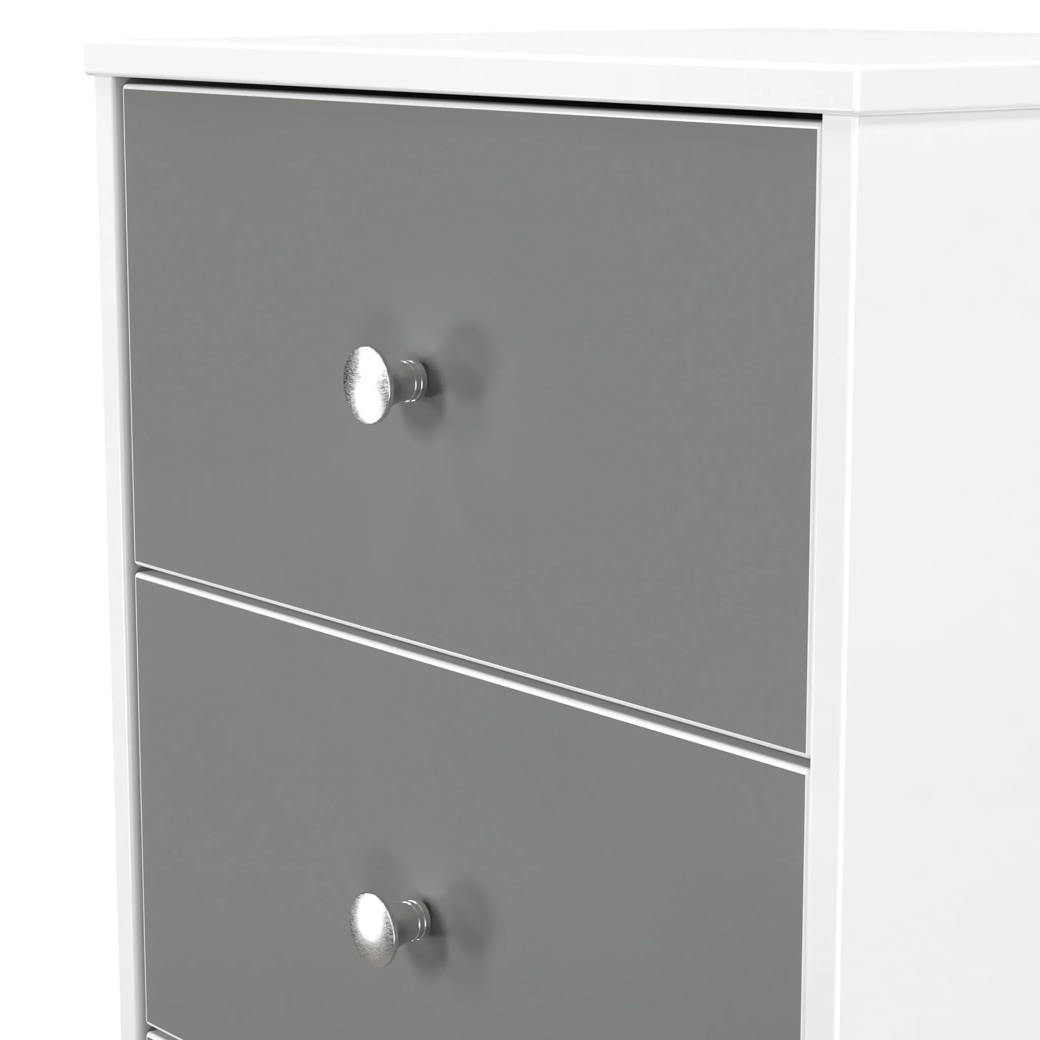 Bennet 3 Drawer Bedside Table - Image 4