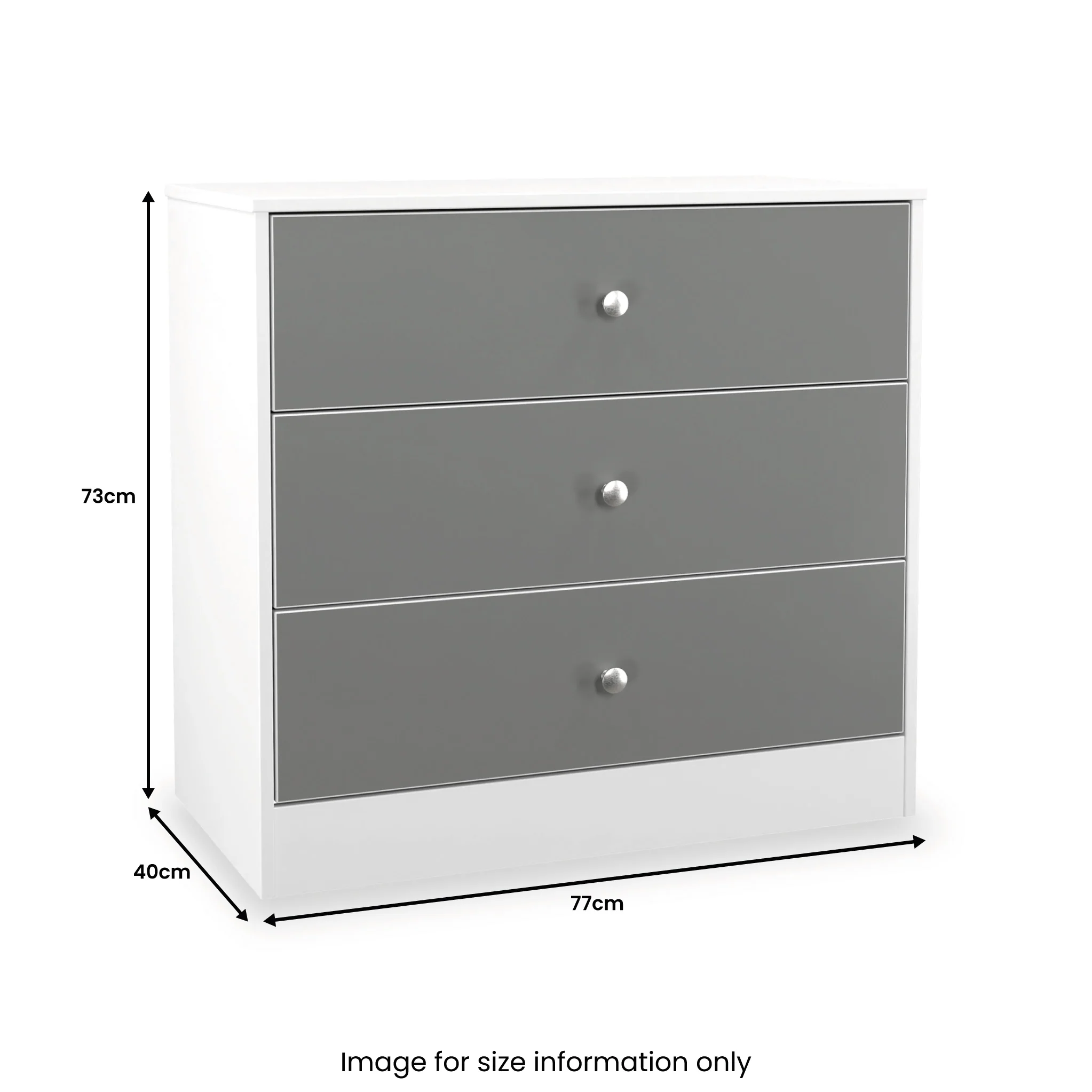 Bennet 3 Drawer Chest - Image 9