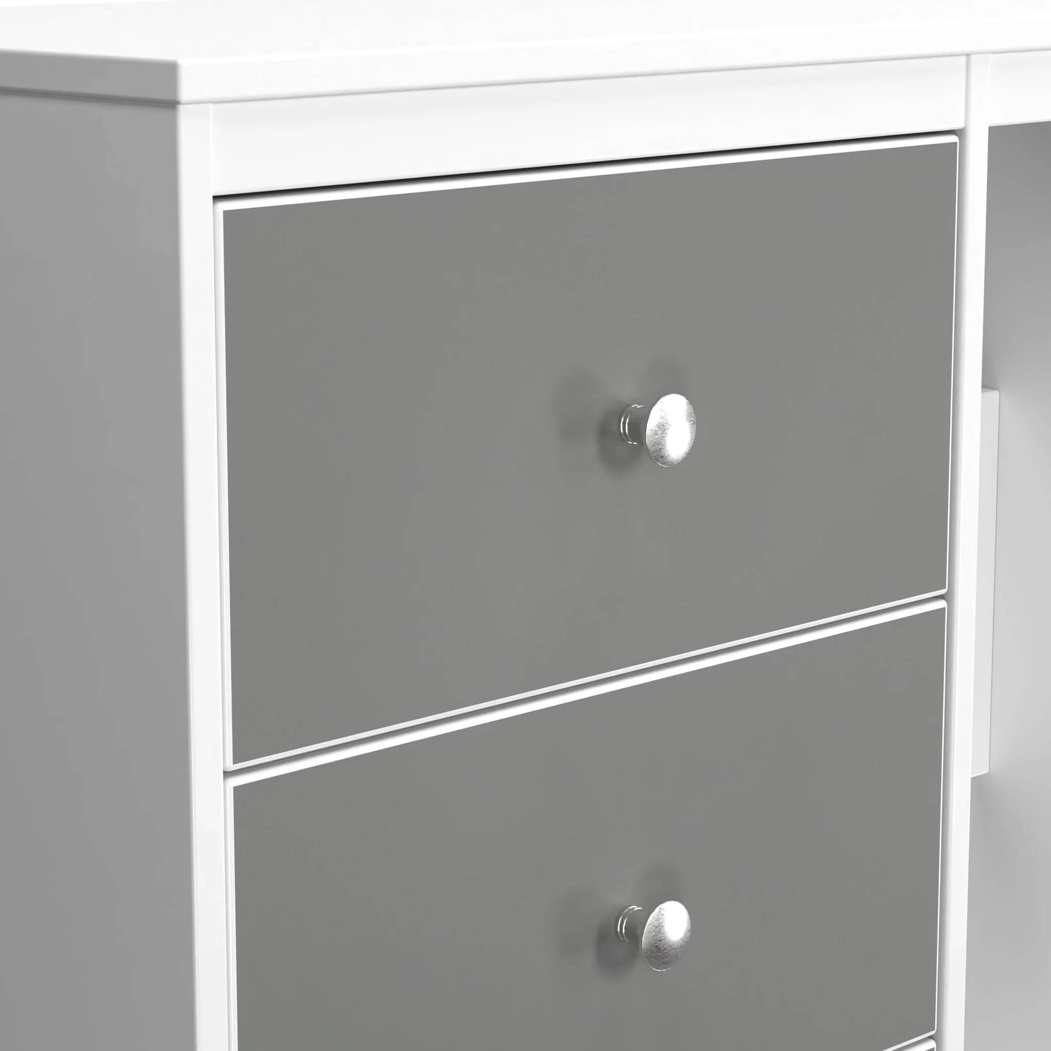 Bennet 3 Drawer Vanity Desk - Image 4